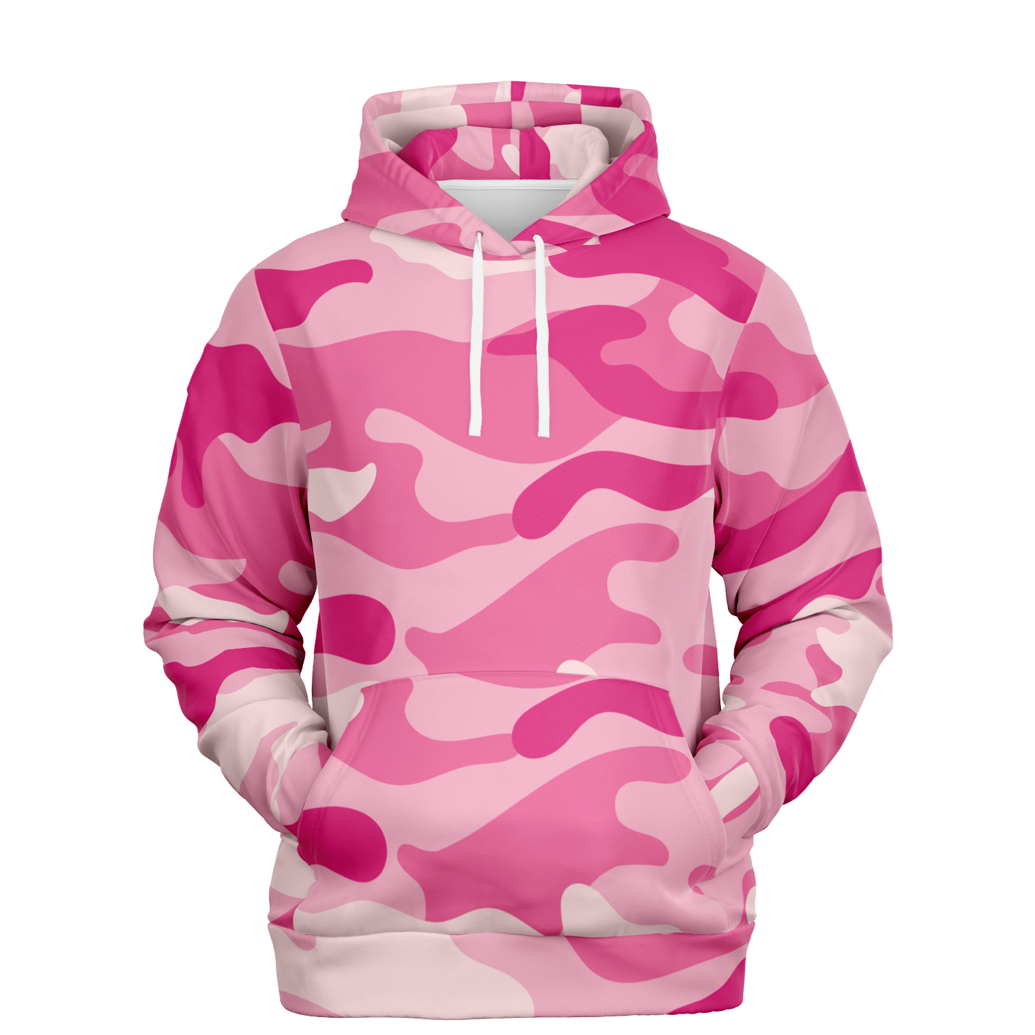 Camo Hoodie Lavender Pink Camouflage Pullover