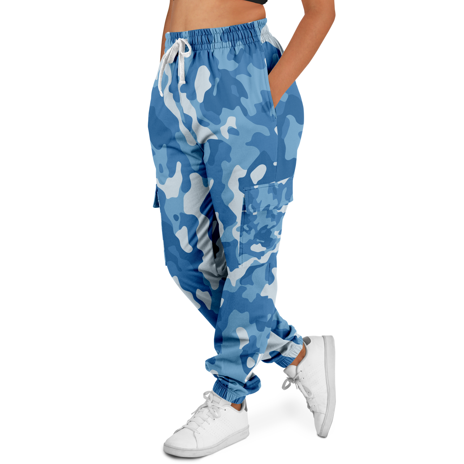 Camo cargo sweatpants sales