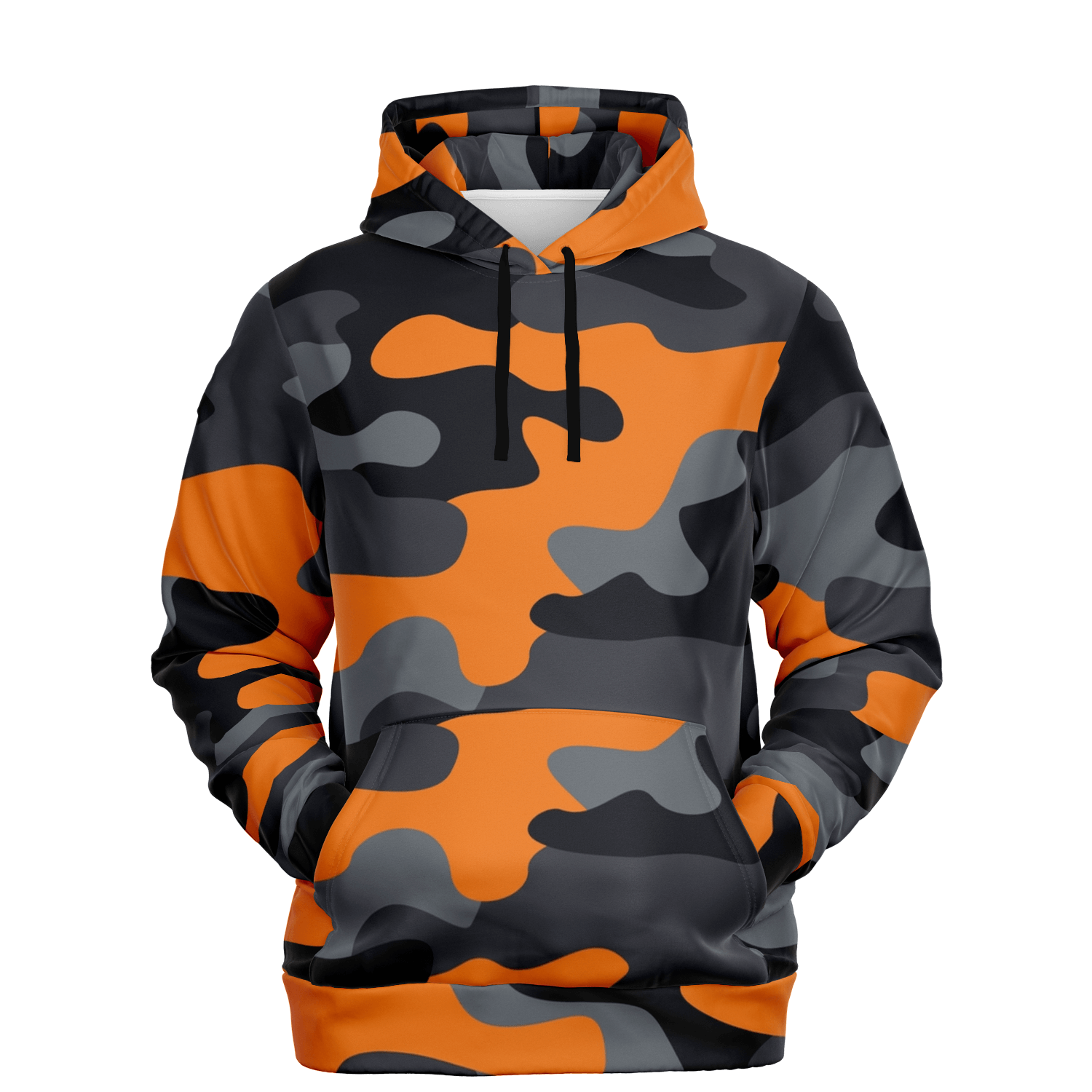 Orange camo hoodie mens hotsell