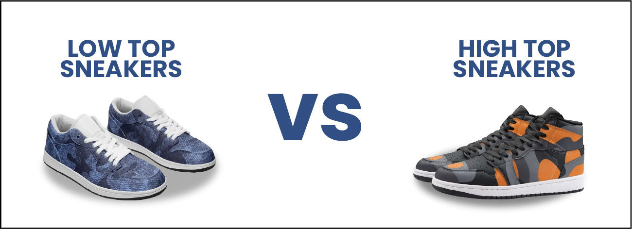 High Top Sneakers vs Low Top Sneakers