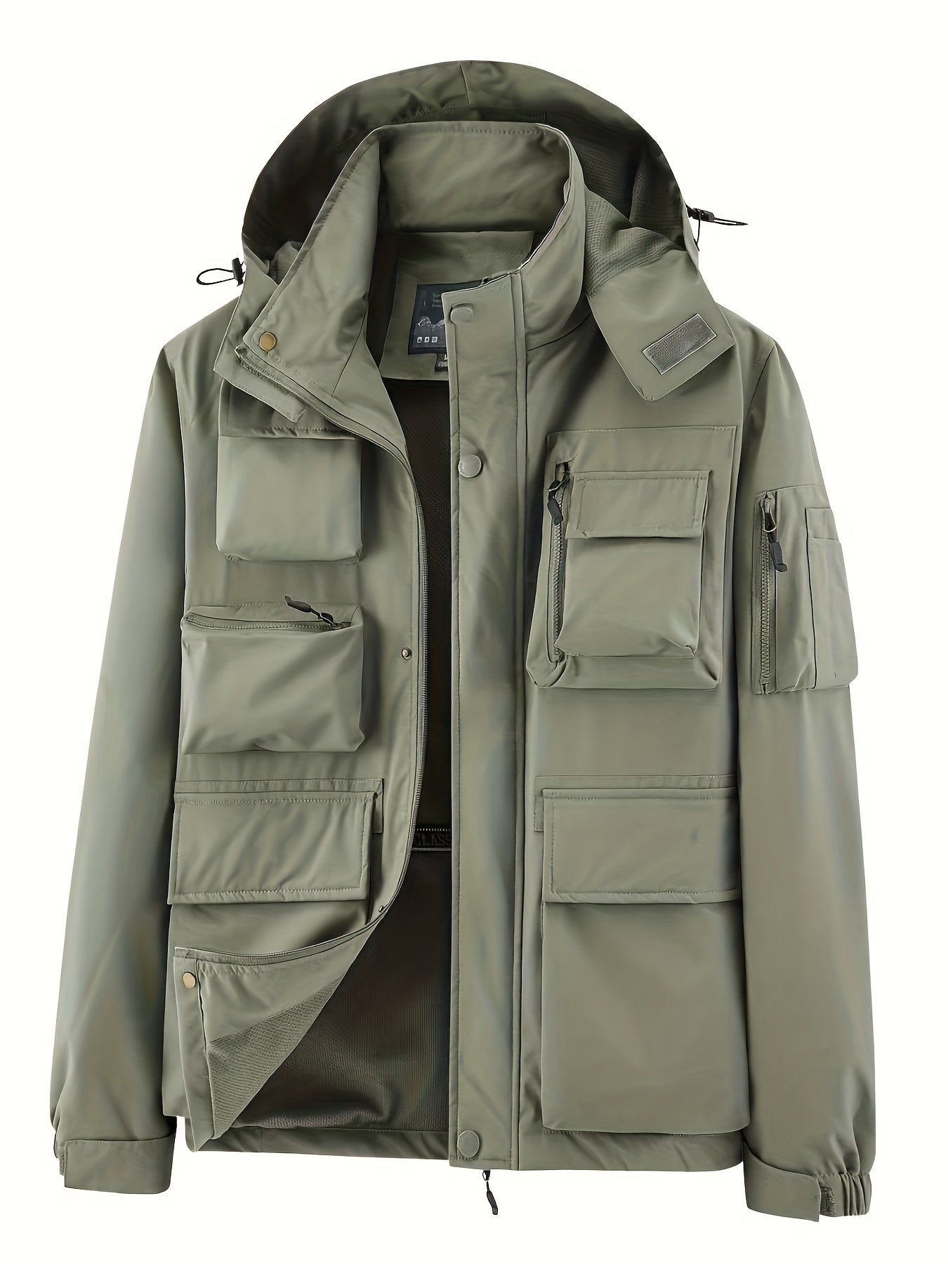 Men's Camo Jacket | Outdoor Stylish with Removable Hood Camo Colors