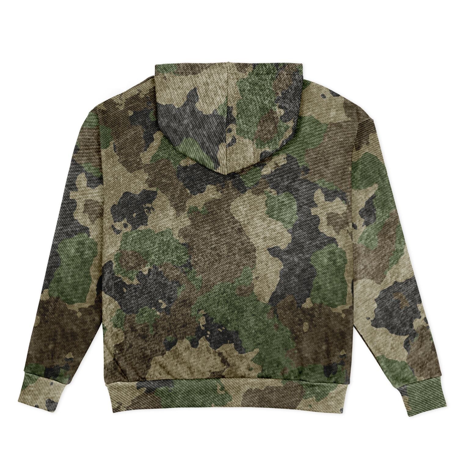 Oversized Hoodie | Brown Camouflage Uniform Cloth Pattern | Camo Colors