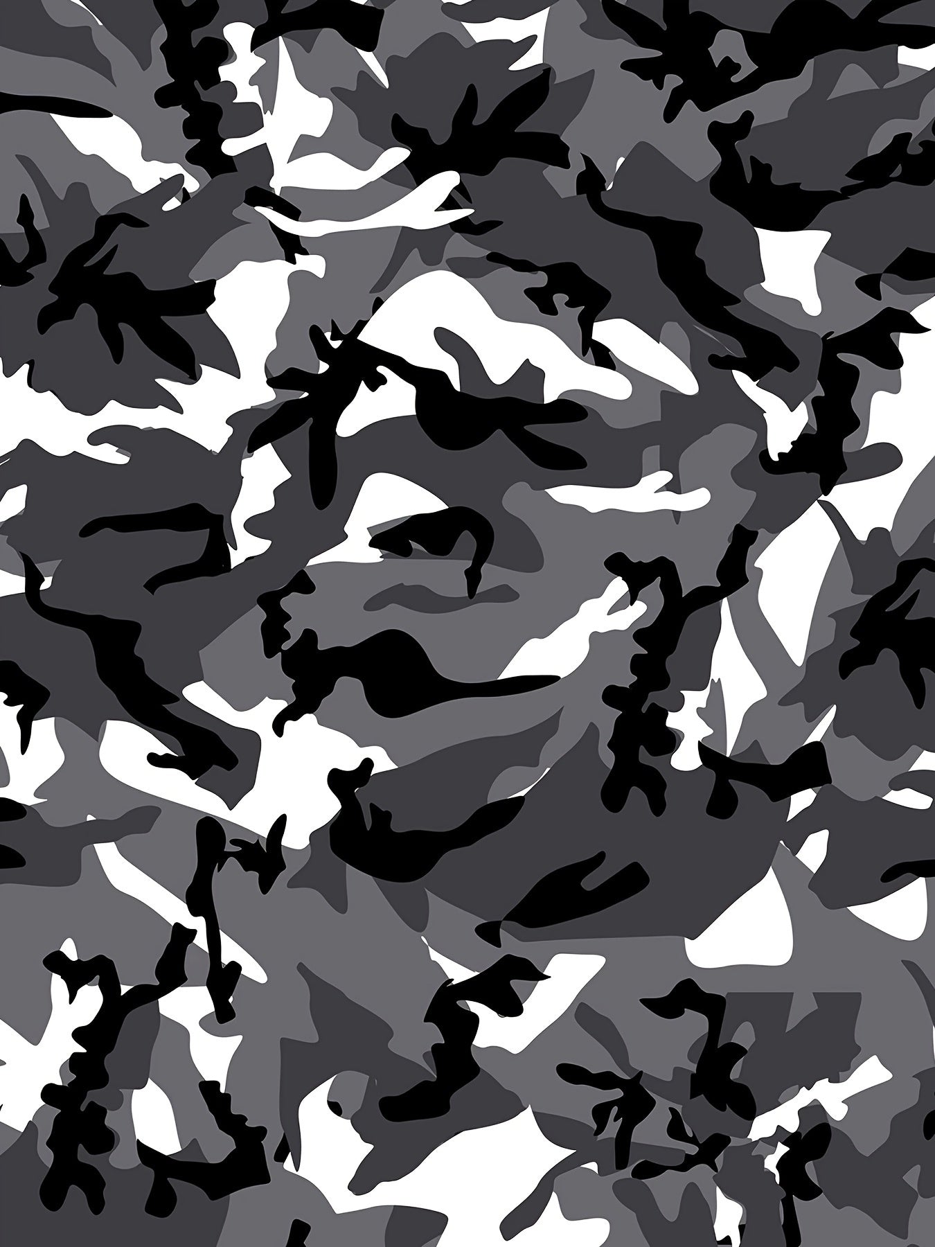 Plus Size Casual Camouflage Hoodie Sweatshirt with Pocket Camo Colors