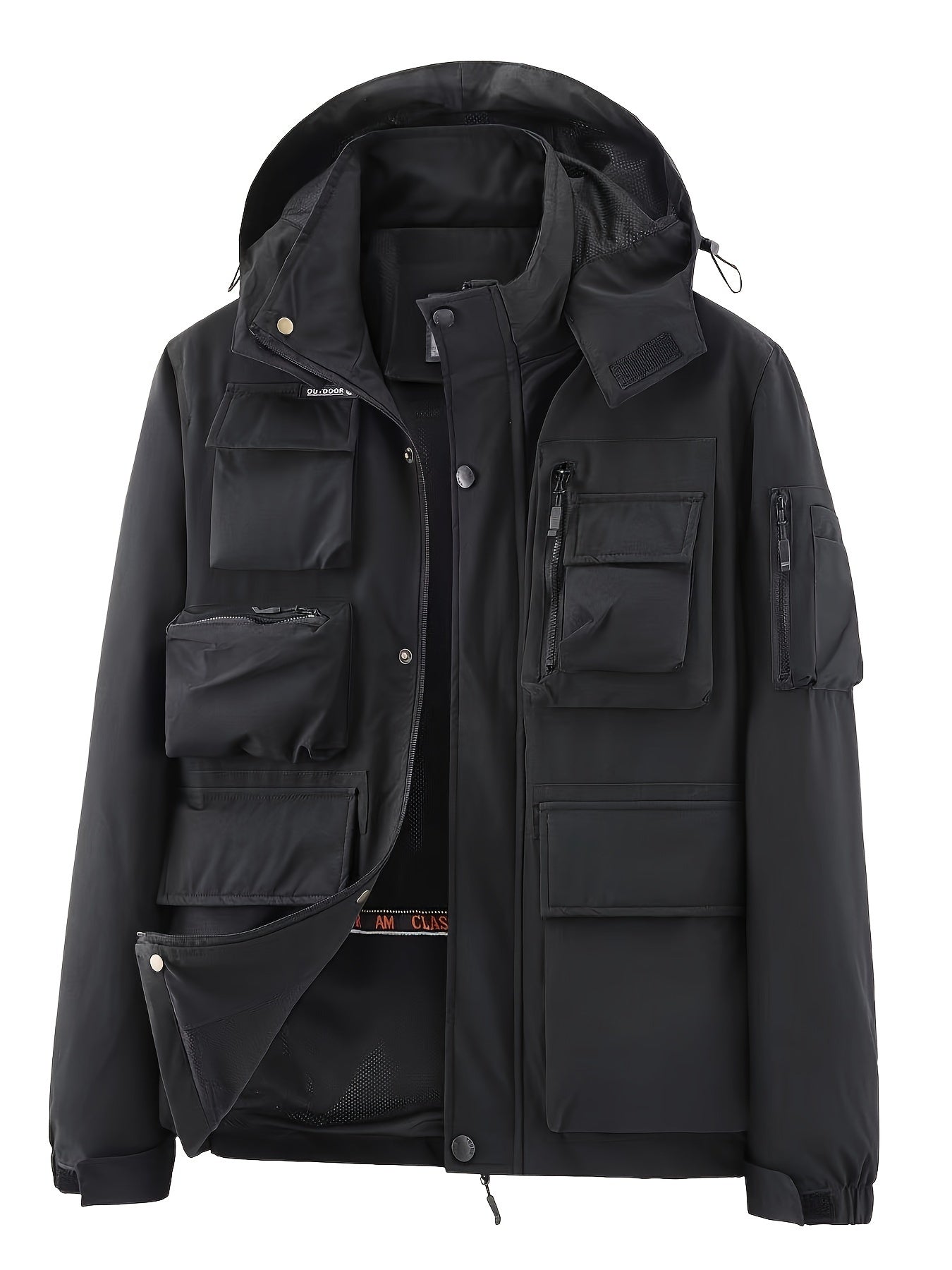 Men's Camo Jacket | Outdoor Stylish with Removable Hood Camo Colors