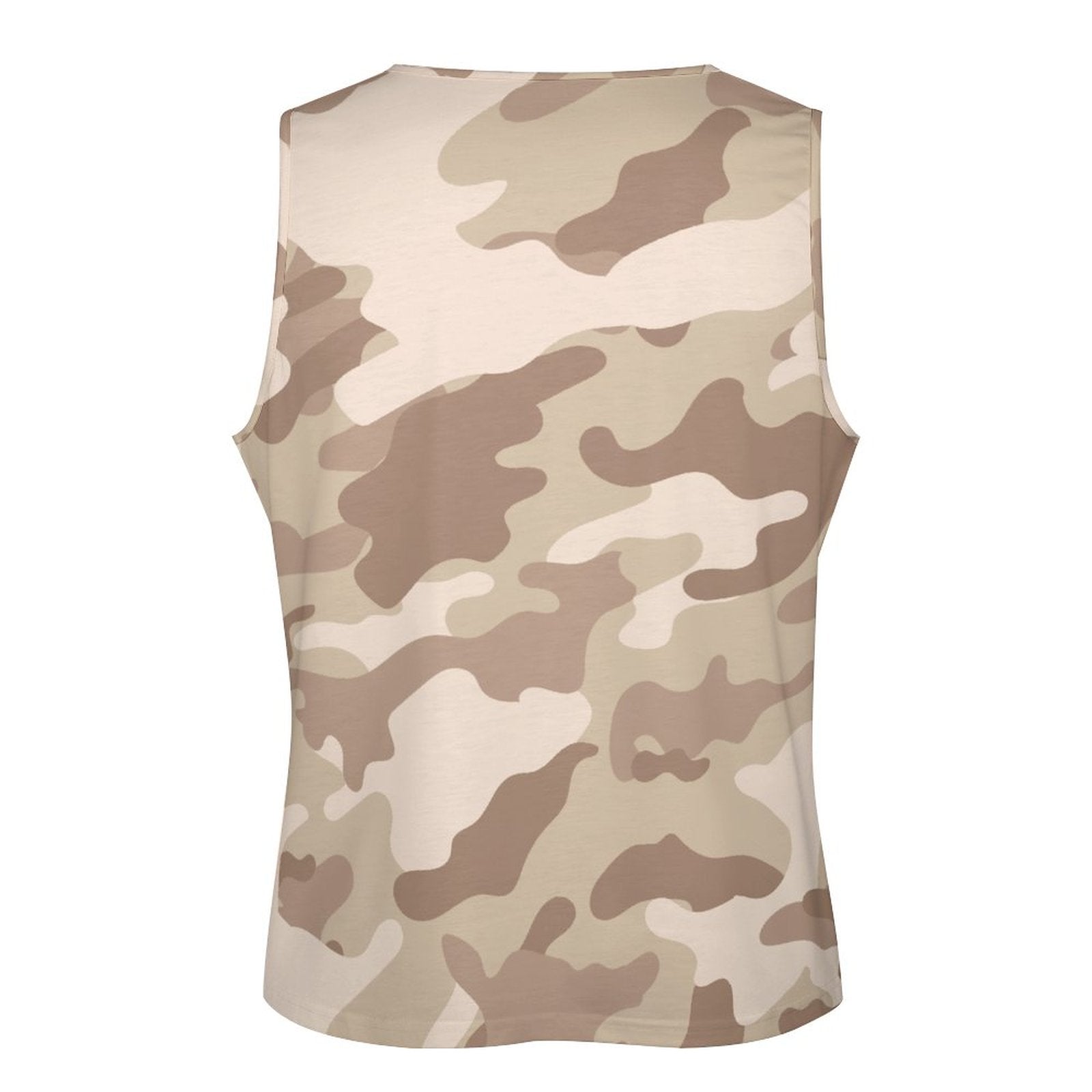 Camo Tank Top | Brown Desert Camouflage Camo Colors