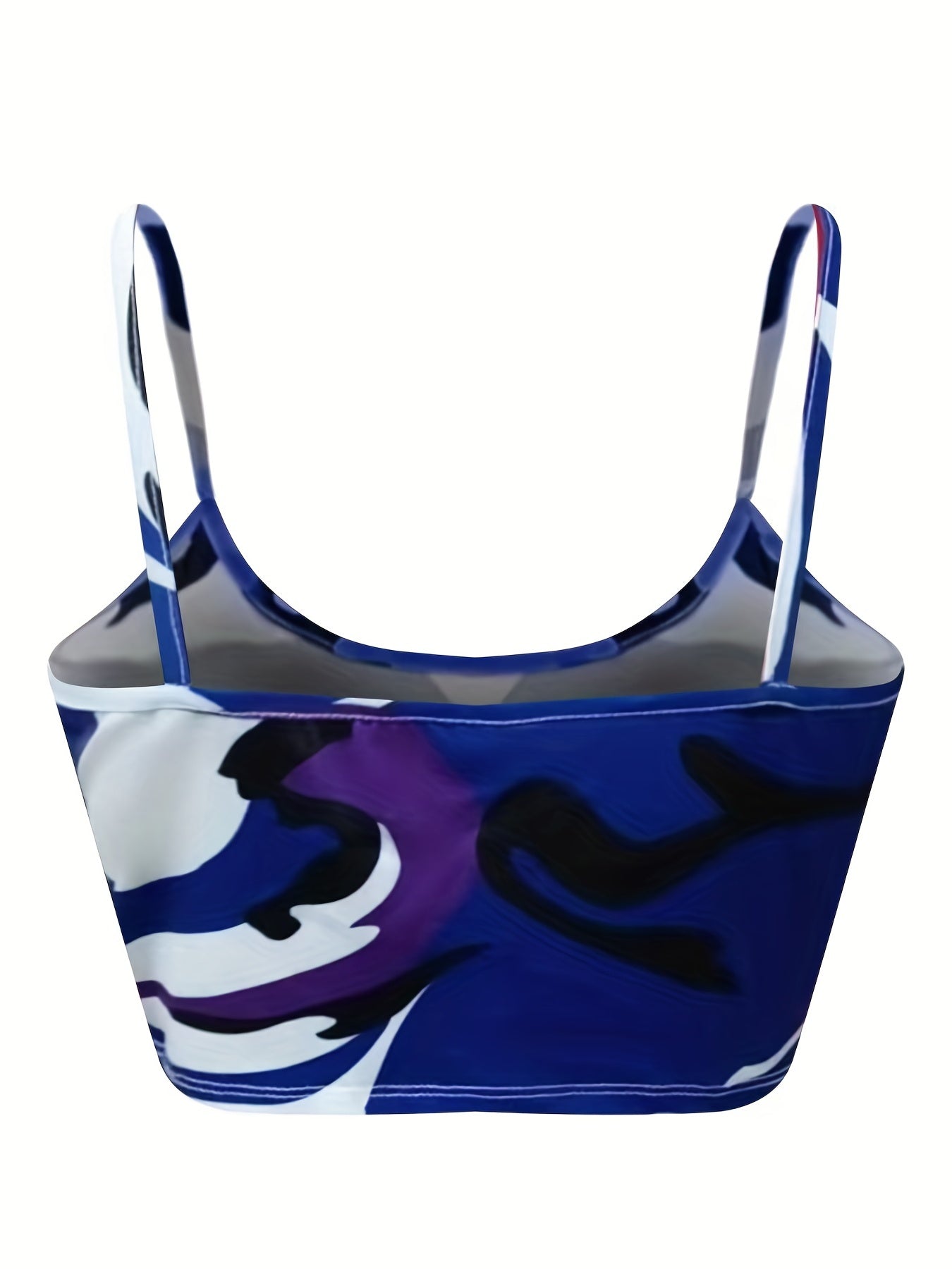 Camouflage Print Crop Cami Top, Sexy Spaghetti Strap Top | Various Colors Camo Colors