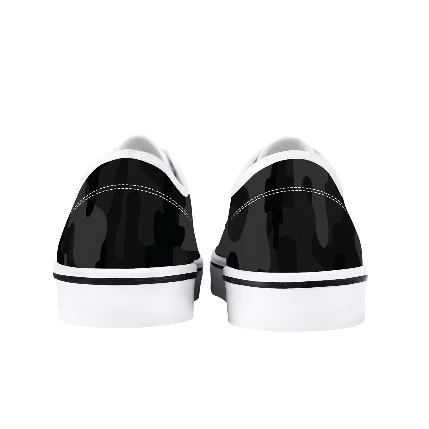 Camo Skate Shoes | Black Camouflage Camo Colors