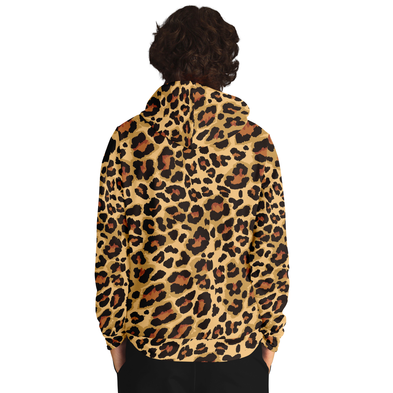Leopard Hoodie | Classic Brown and Black Pattern | Unisex Camo Colors