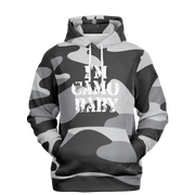 Camo Colors | I'm Camo Baby Hoodie | Shades Of Grey