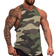 Camo Tank Top | Classic Green Camouflage Camo Colors
