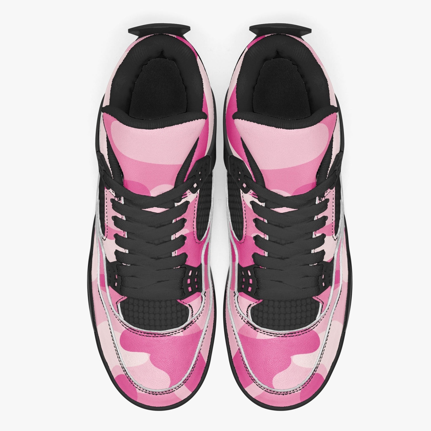 Camo Jordans AJ4 | Lavender Pink Camo Colors