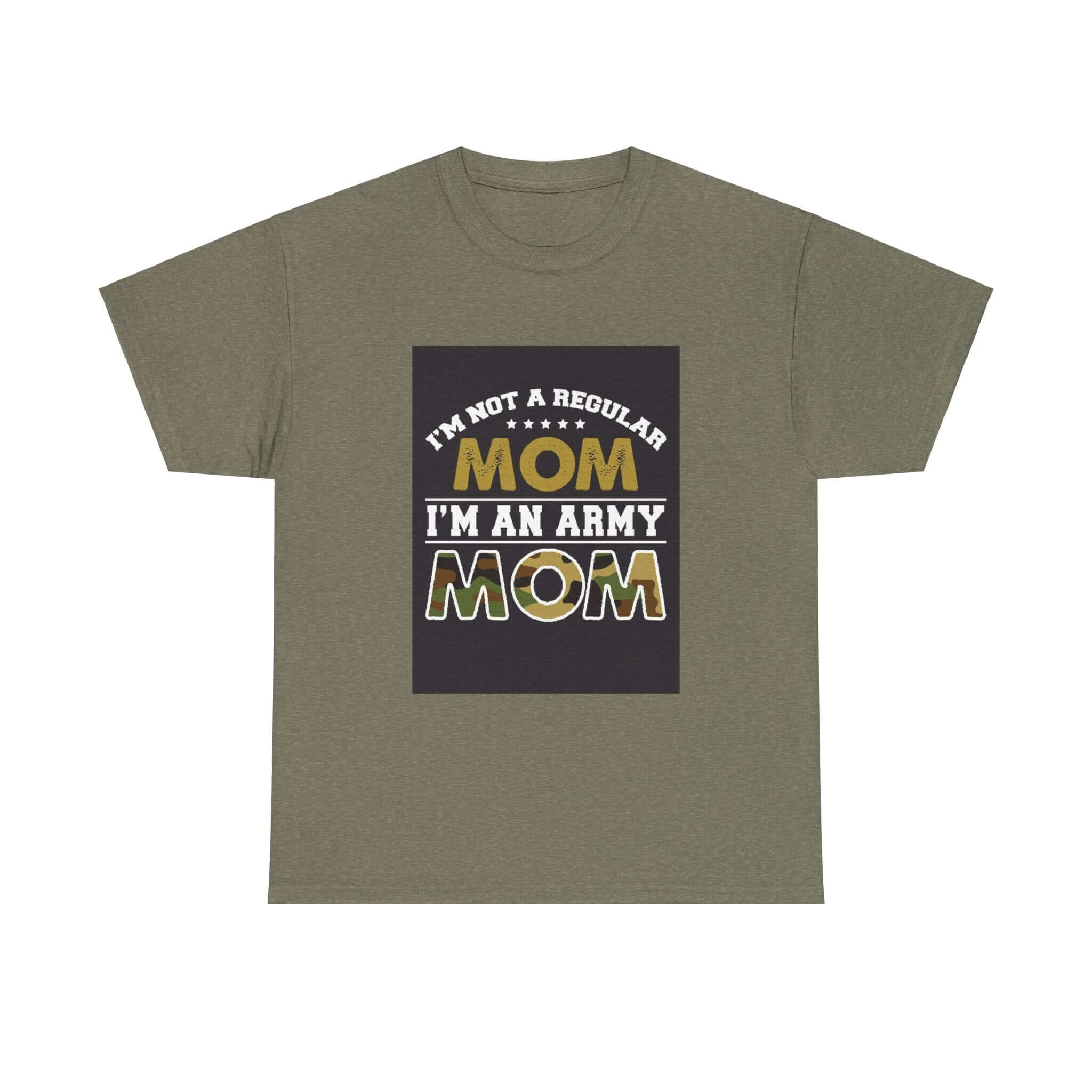 I'm an Army Mom Shirt | 2025 Heavy Cotton Tee Camo Colors