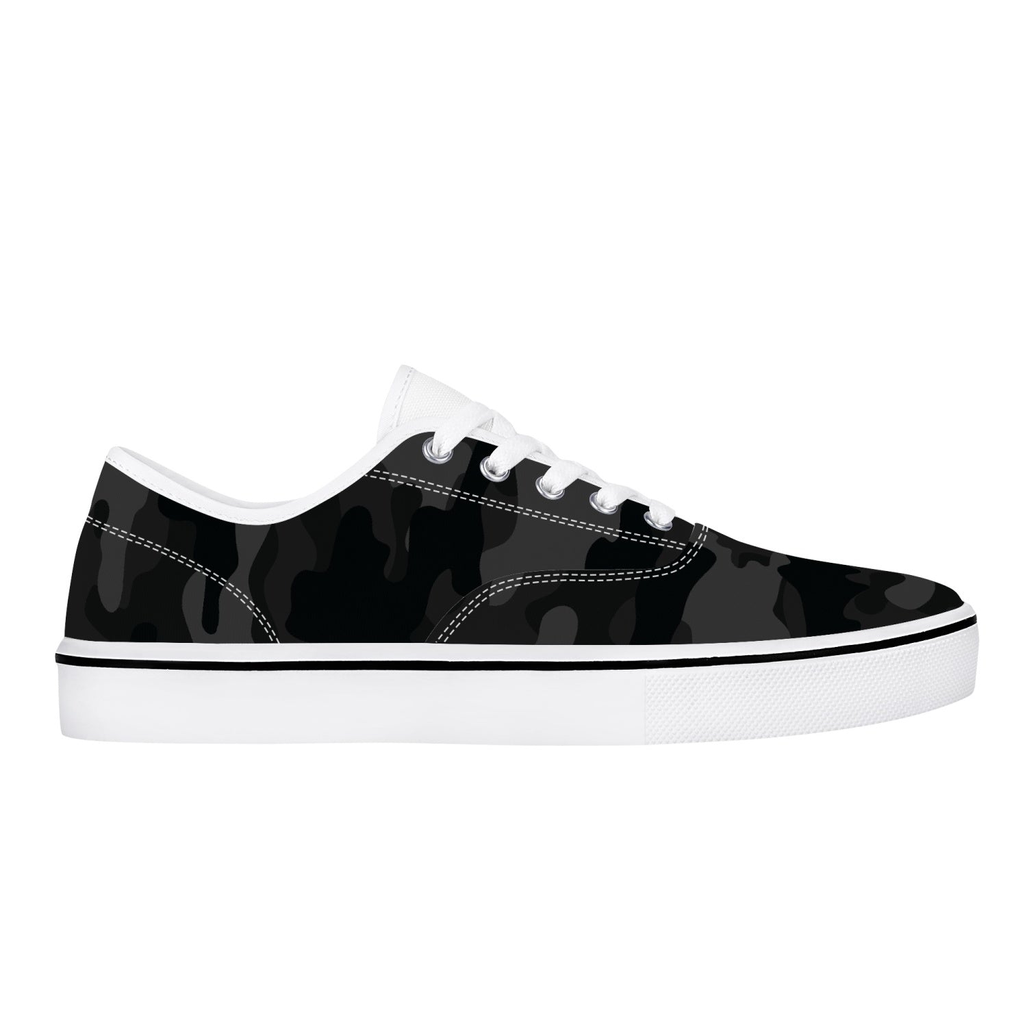 Camo Skate Shoes | Black Camouflage Camo Colors