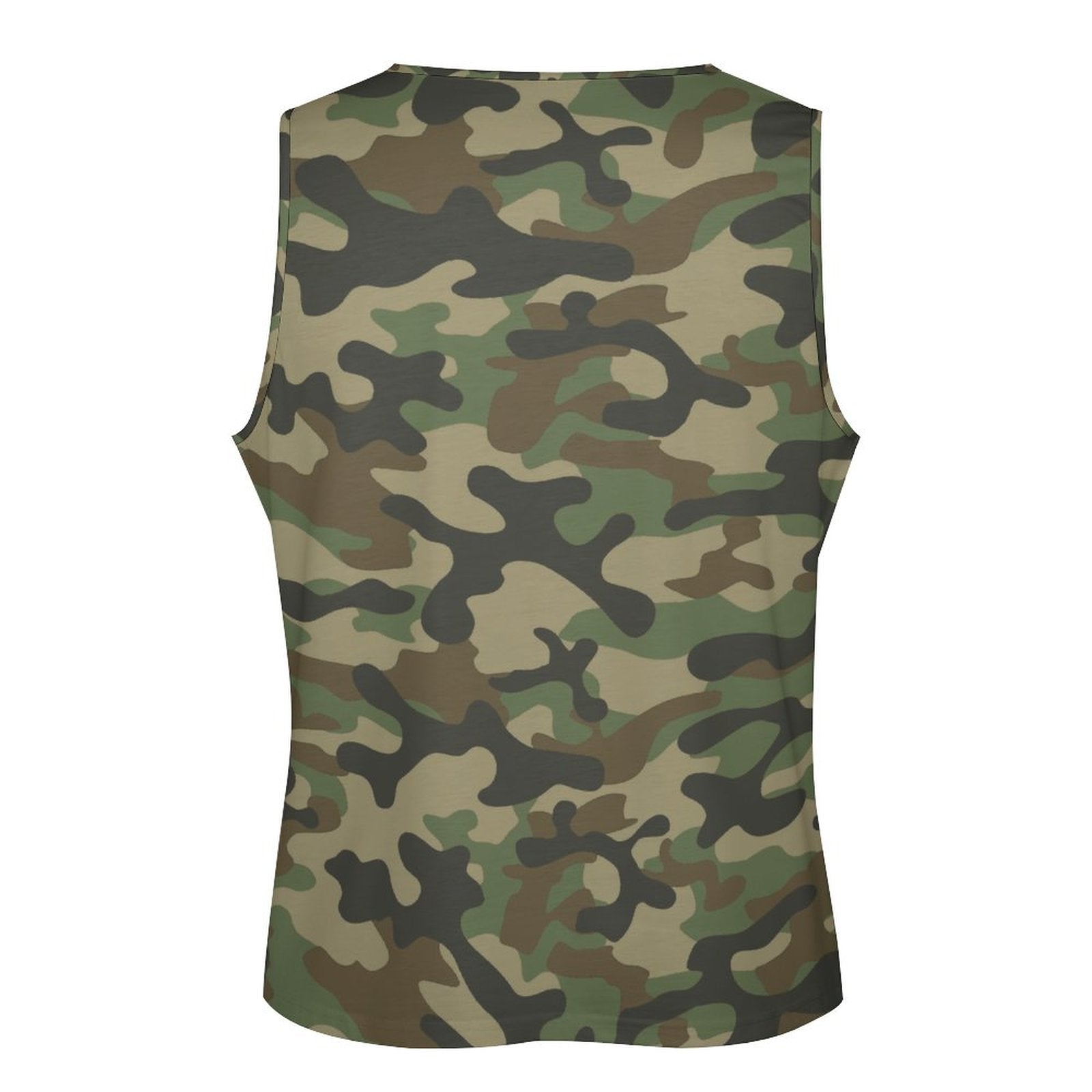 Camo Tank Top | Military Brown Camouflage Camo Colors