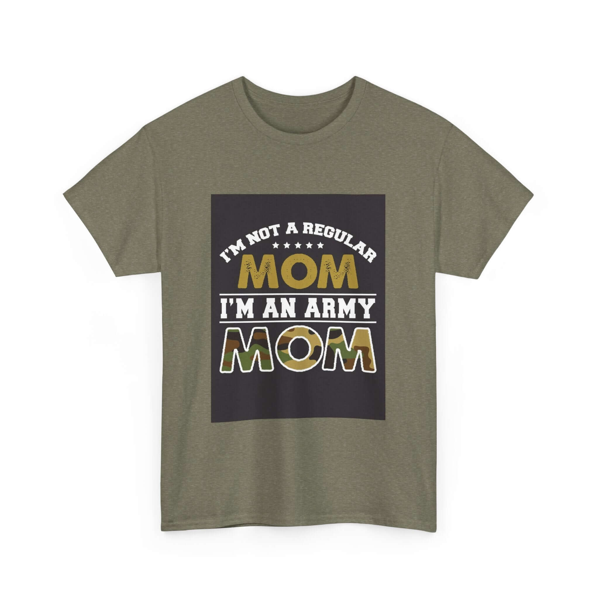 I'm an Army Mom Shirt | 2025 Heavy Cotton Tee Camo Colors
