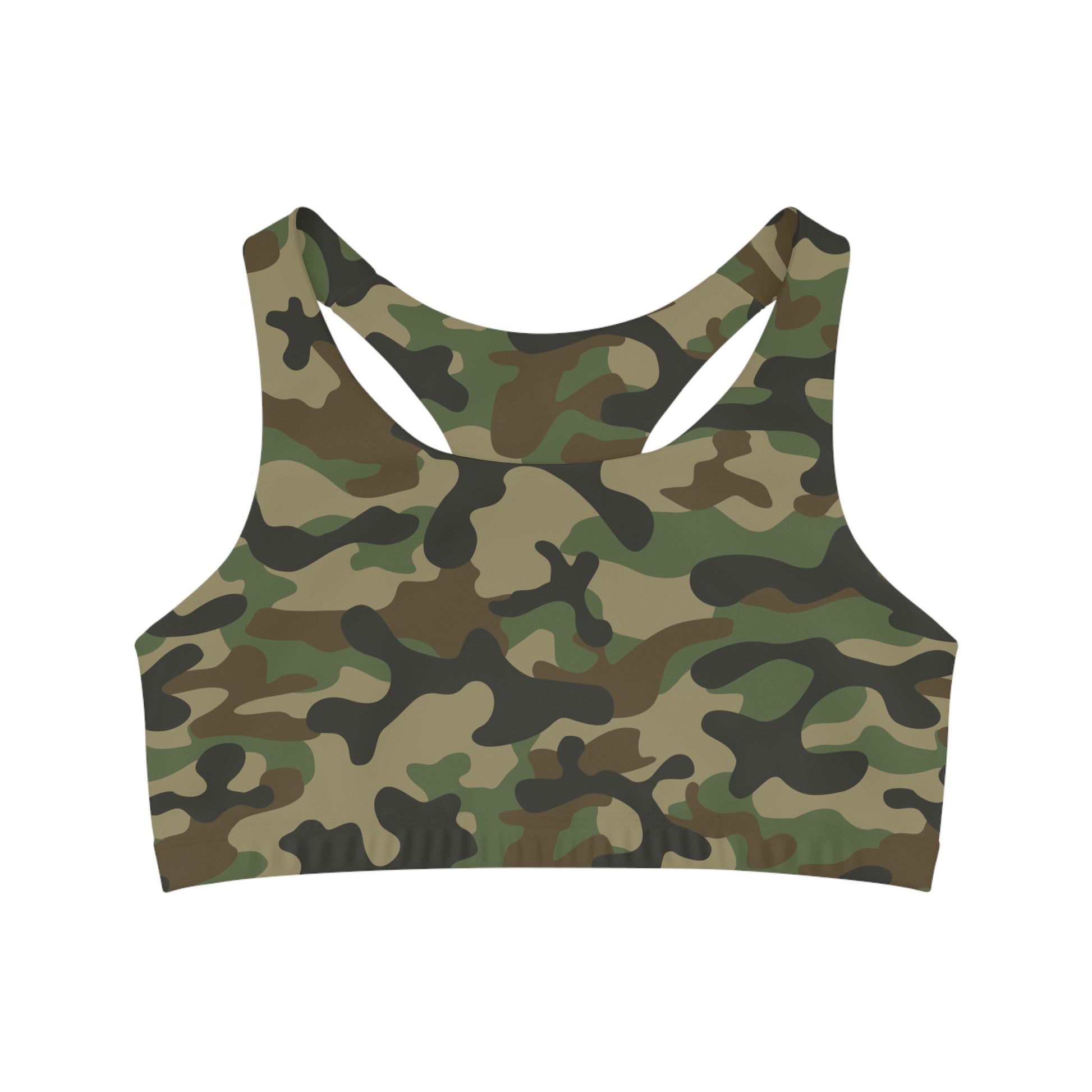 Camo Bra | Military Brown Camouflage Camo Colors