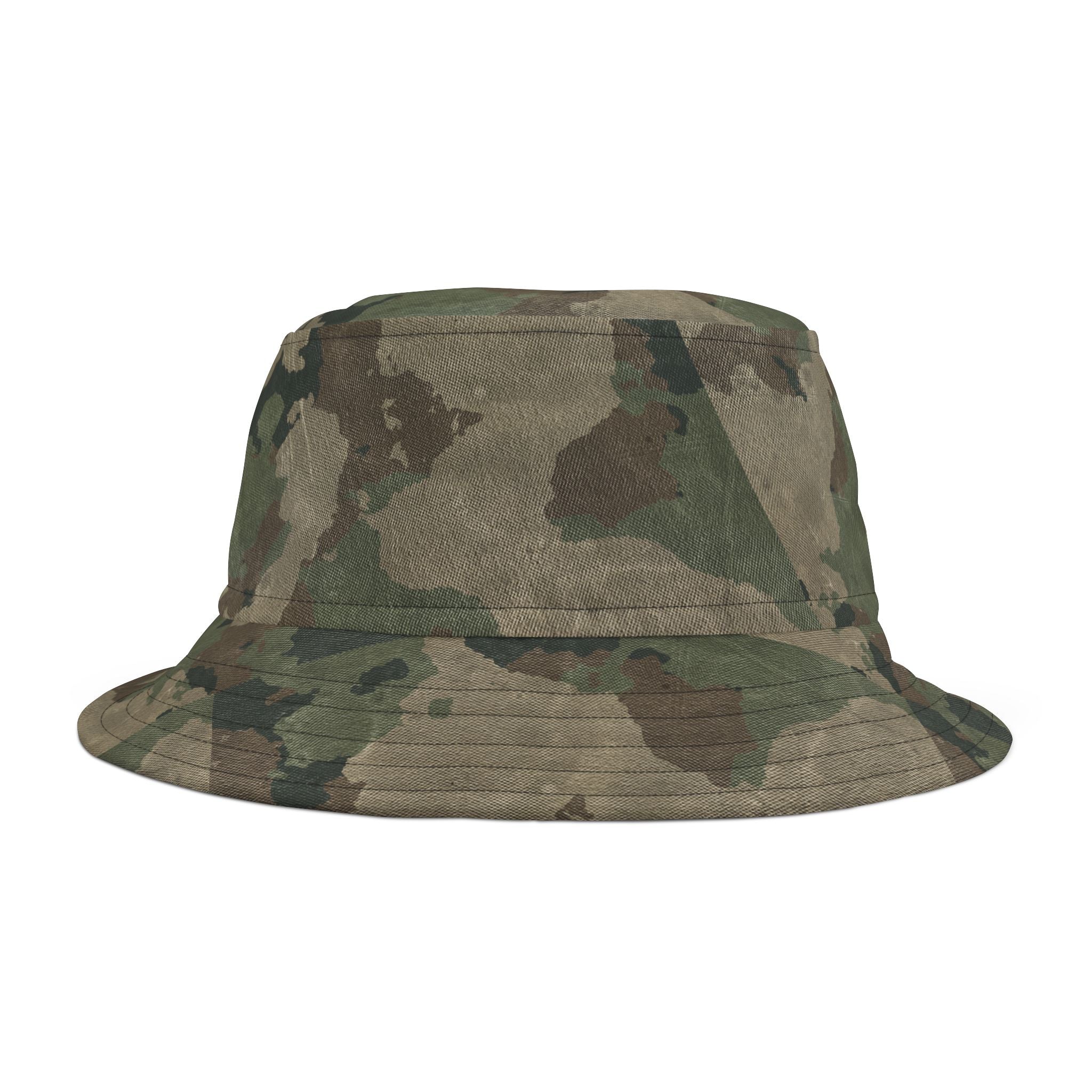 Camo Bucket Hat | Dirty Brown Camouflage Camo Colors