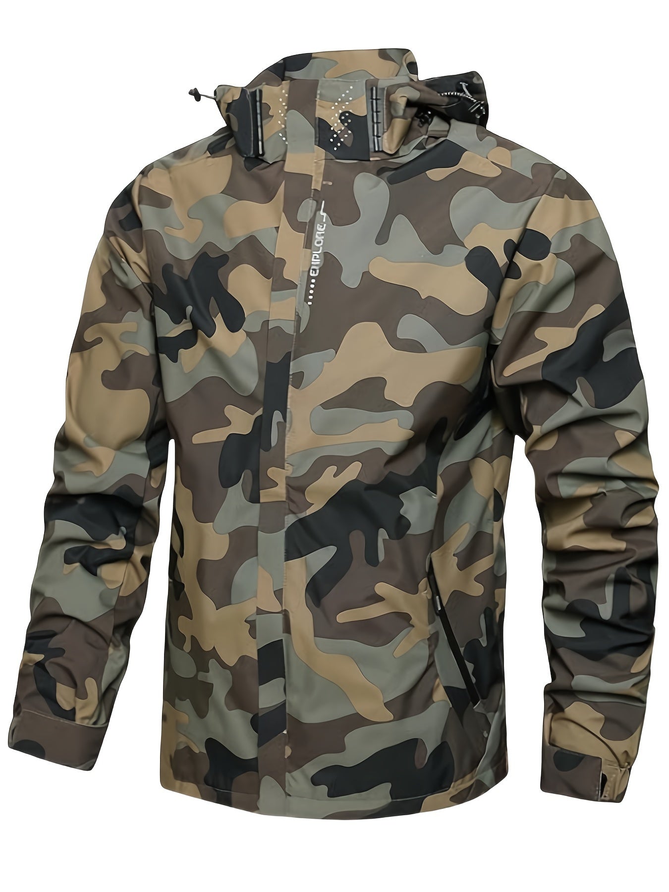 Men's Camo Windbreaker Jacket | Waterproof, Warm & Stylish Camo Colors