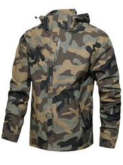 Men's Camo Windbreaker Jacket | Waterproof, Warm & Stylish Camo Colors