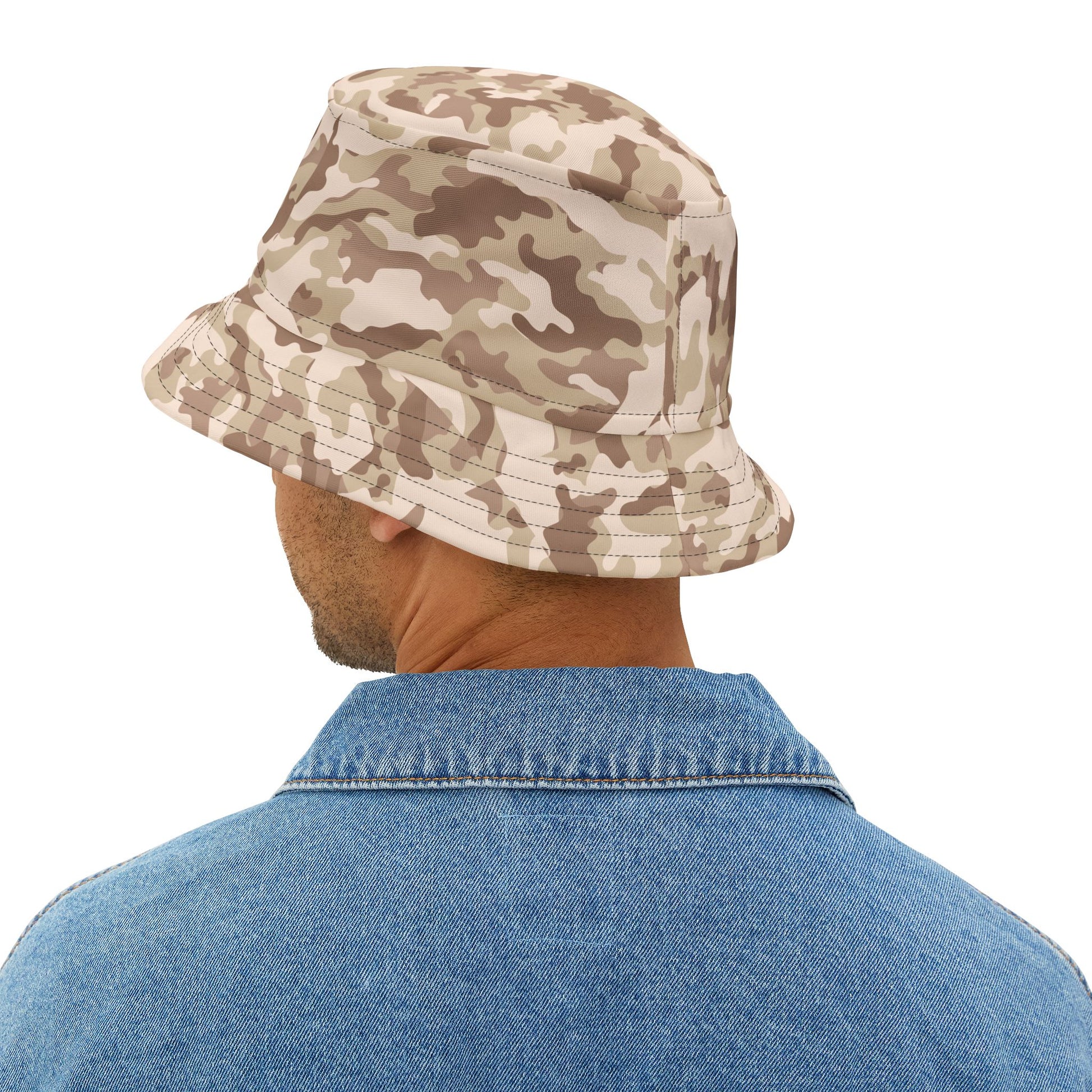 Camo Bucket Hat | Desert Brown Camouflage Camo Colors