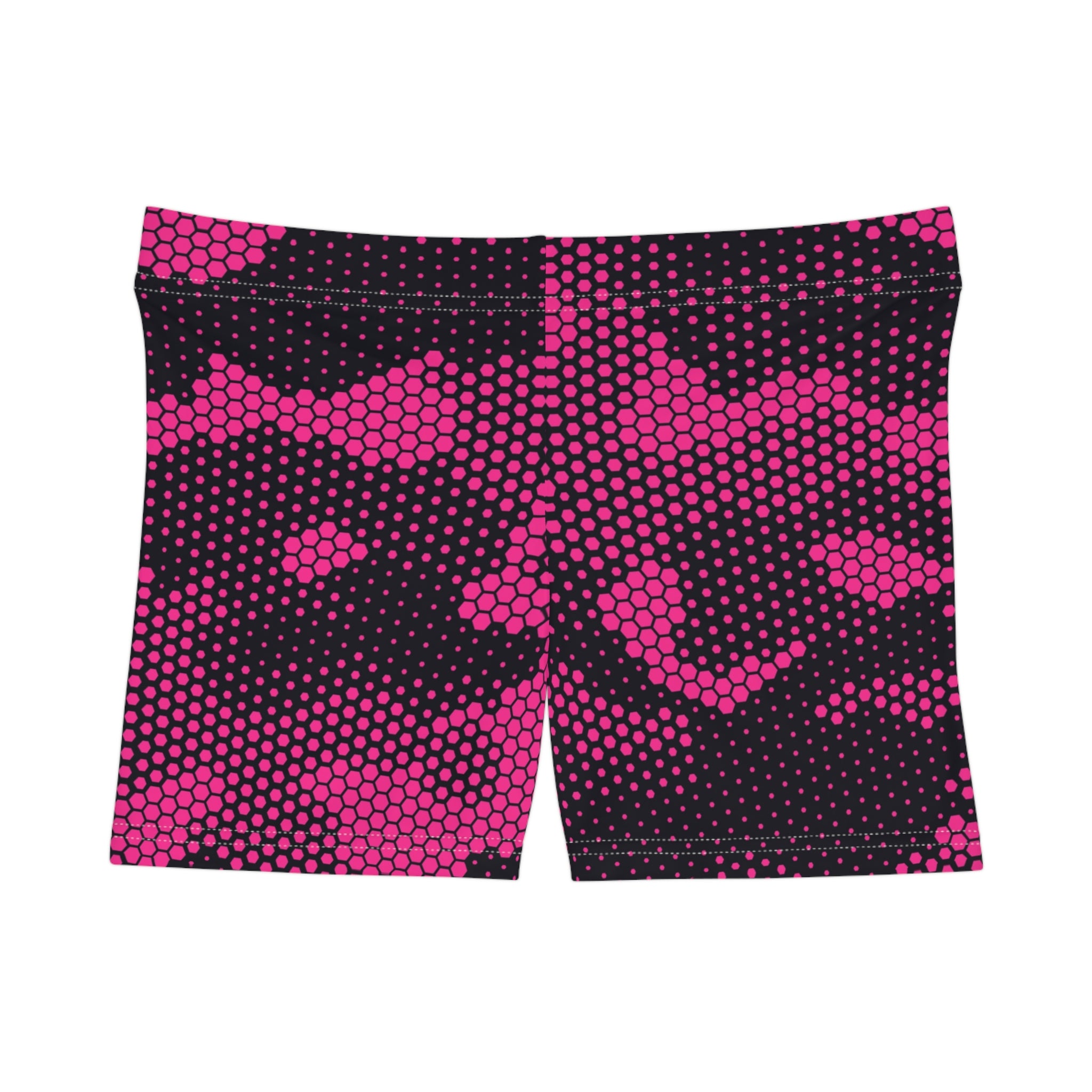 Women's Camo Shorts | Tight Fit | Pink Digital Dotted style Camo Colors