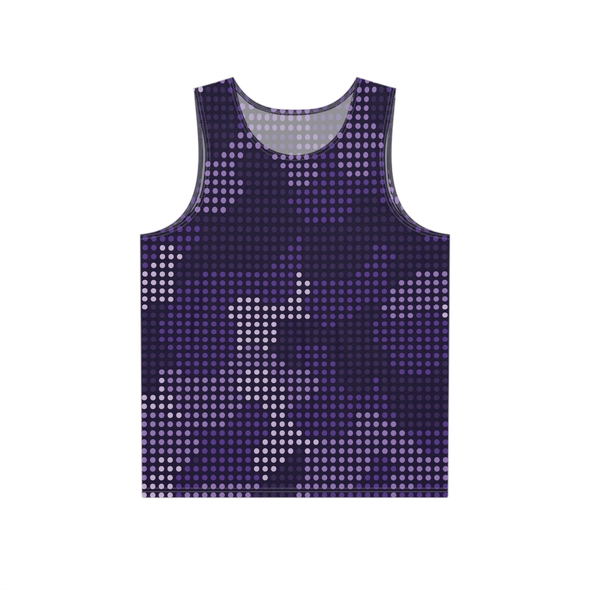 Men's Camo Tank Top | Blue LED Camouflage | Loose Fit Camo Colors