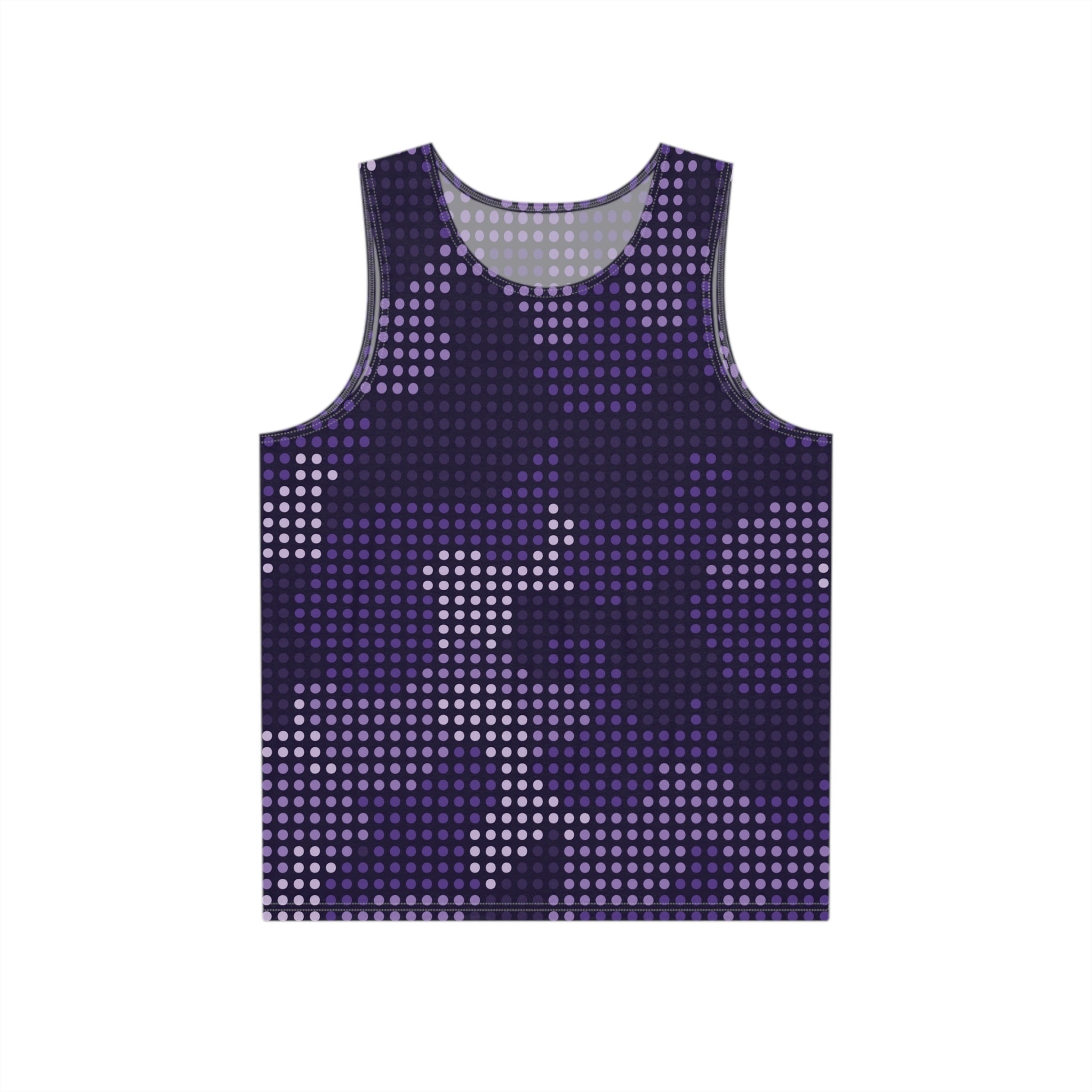 Men's Camo Tank Top | Blue LED Camouflage | Loose Fit Camo Colors