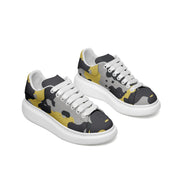 McQueen Camo Sneakers | Yellow, Black, and Silver Camouflage Camo Colors
