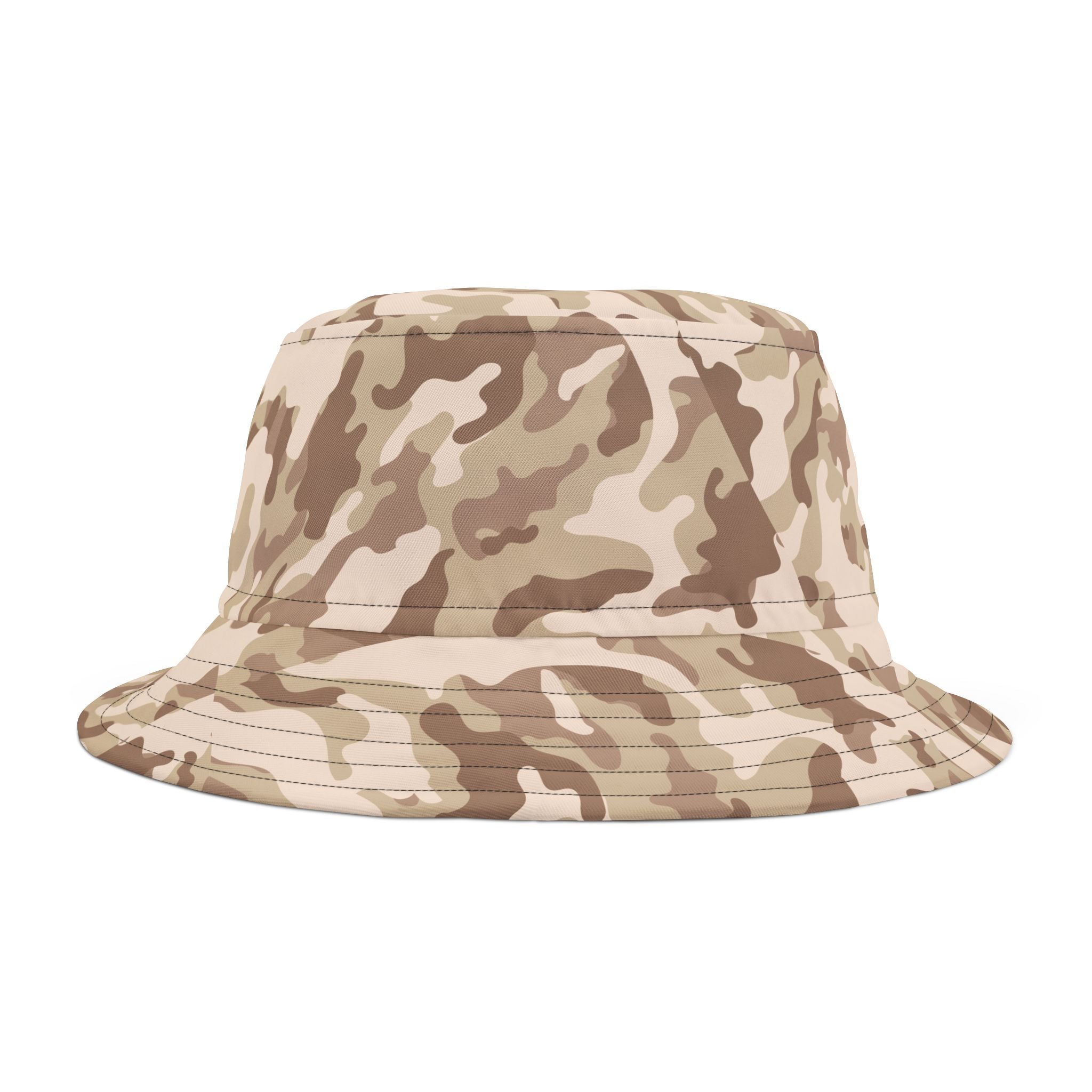 Camo Bucket Hat | Desert Brown Camouflage Camo Colors