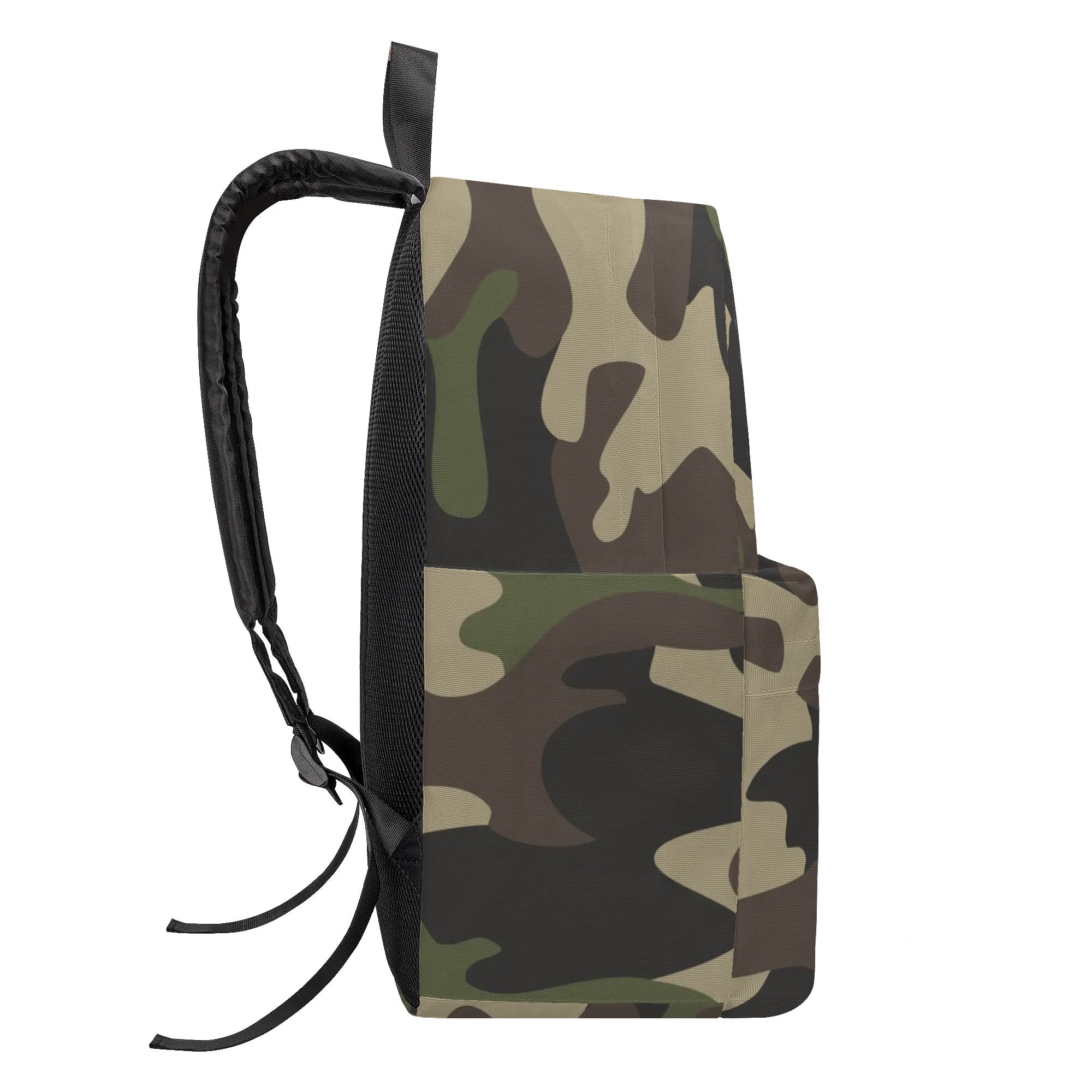 Camo Backpack | Classic Green Camouflage Style Camo Colors
