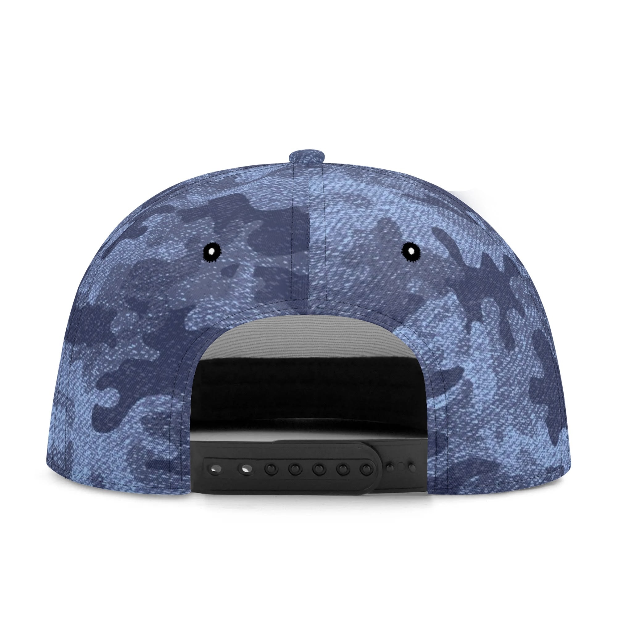 Camo Snapback | Denim Blue Camouflage Camo Colors
