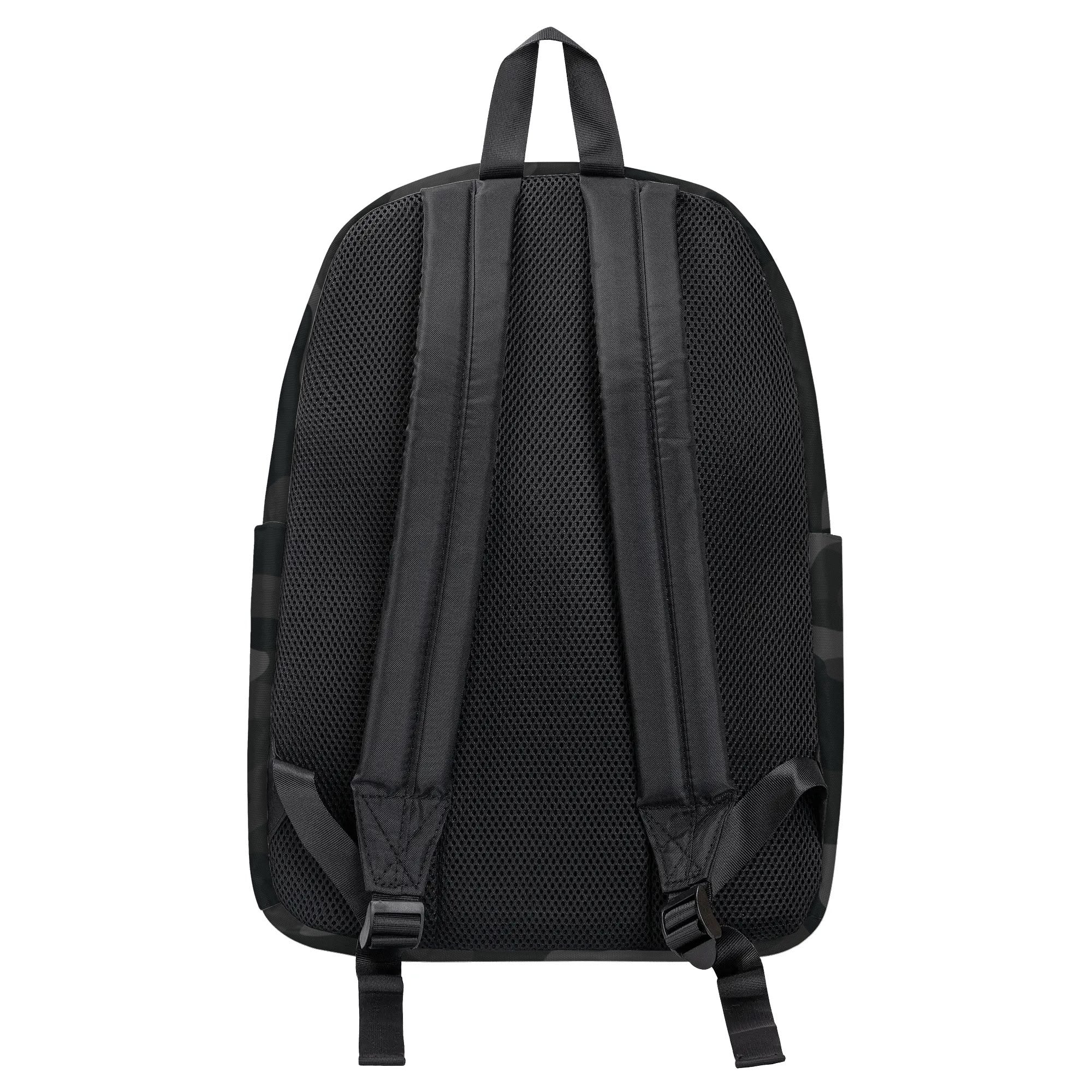 Camo Backpack | Black Camouflage Style Camo Colors