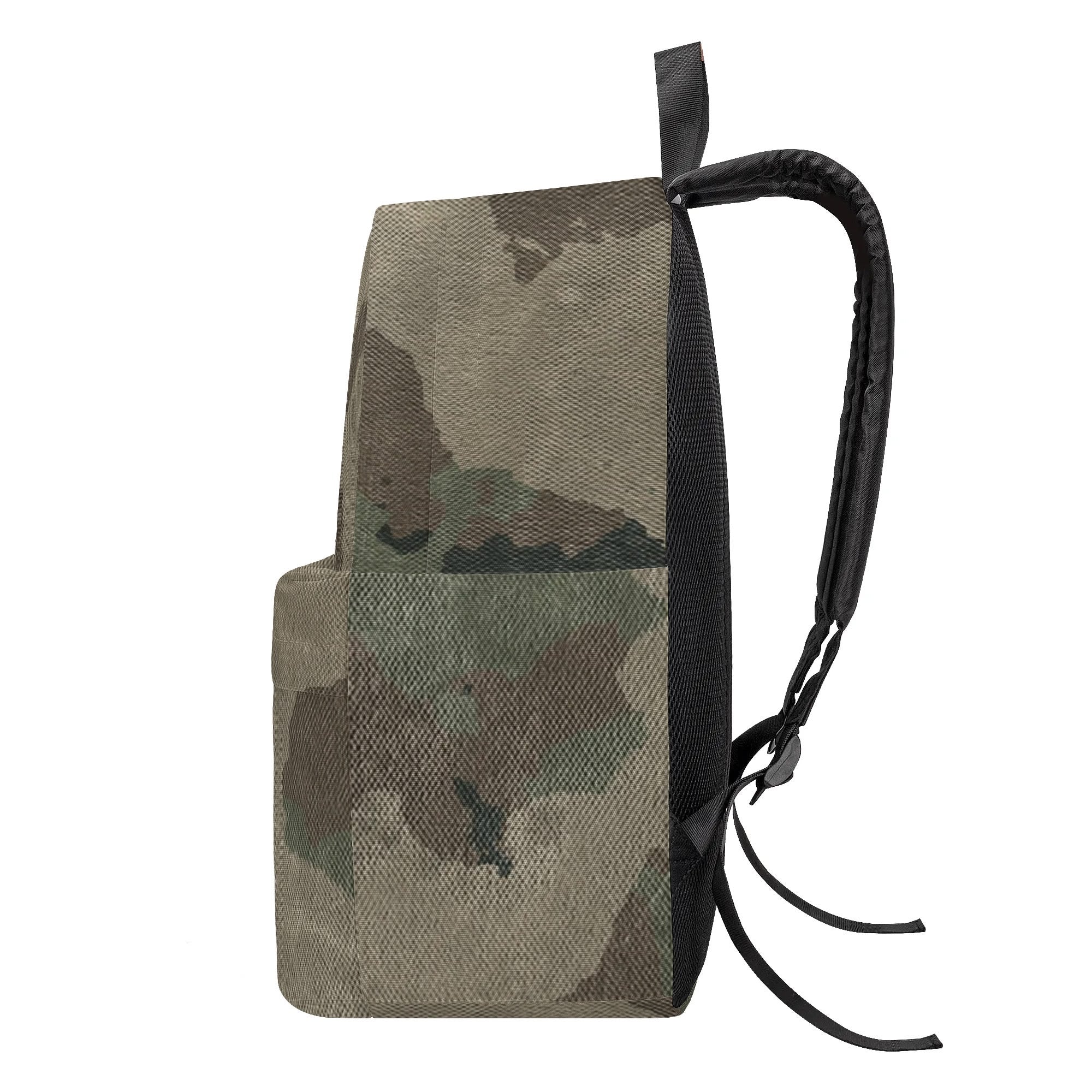 Camo Backpack | Dirty Old Brown Camouflage Style Camo Colors