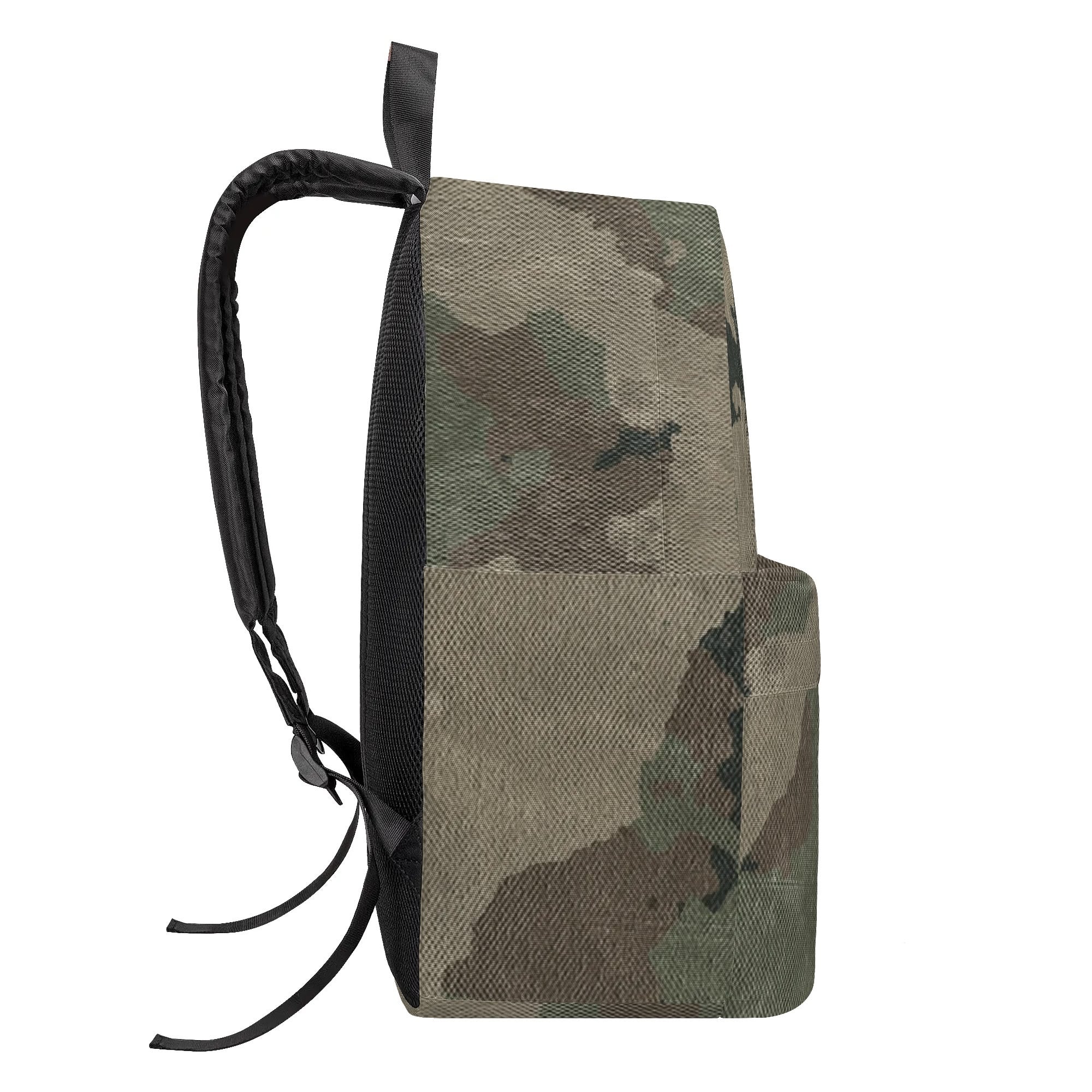 Camo Backpack | Dirty Old Brown Camouflage Style Camo Colors