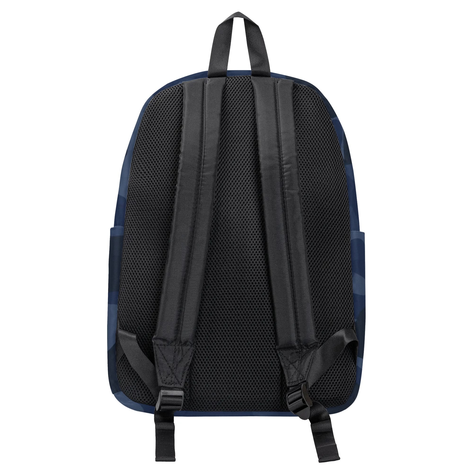 Camo Backpack | Deep Blue Camouflage Style Camo Colors