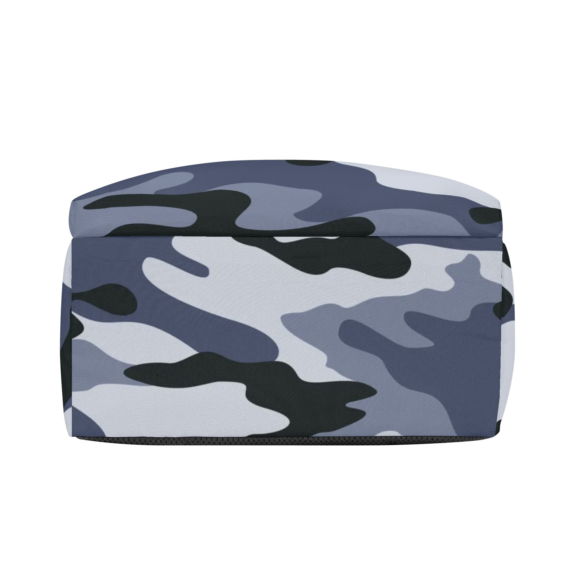 Camo Backpack | Light Blue Camouflage Style Camo Colors