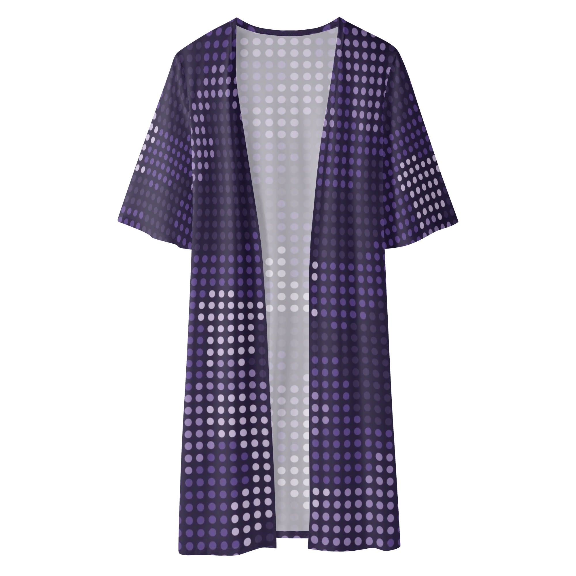 Camo Kimono | Blue LED Screen Half Sleeve Camo Colors