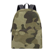 Camo Backpack | Green Fabric Camouflage Style Camo Colors