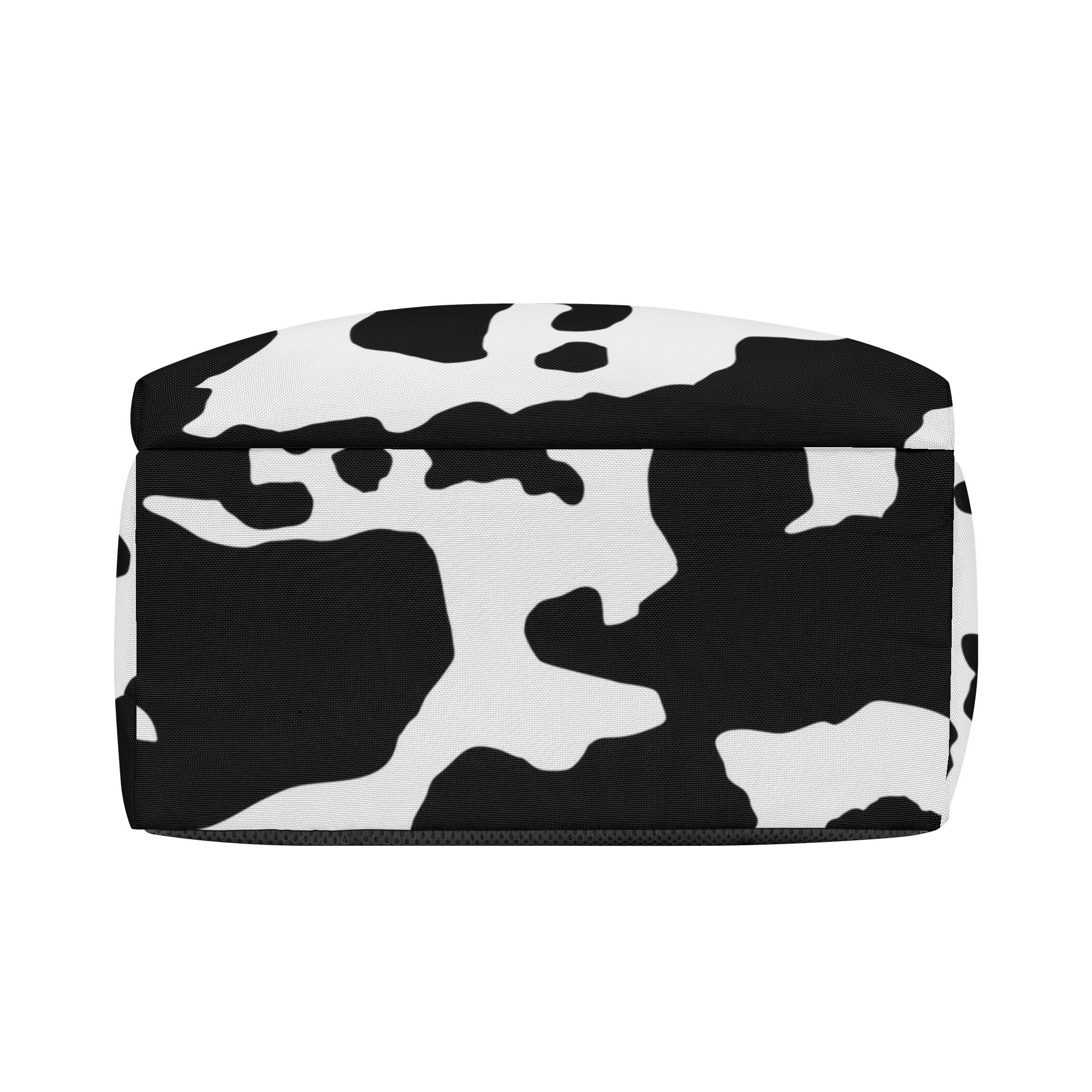 Camo Backpack | Black & White Cow Camouflage Style Camo Colors