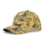 Desert Green Camo Cap | Watercolor Camouflage Camo Colors