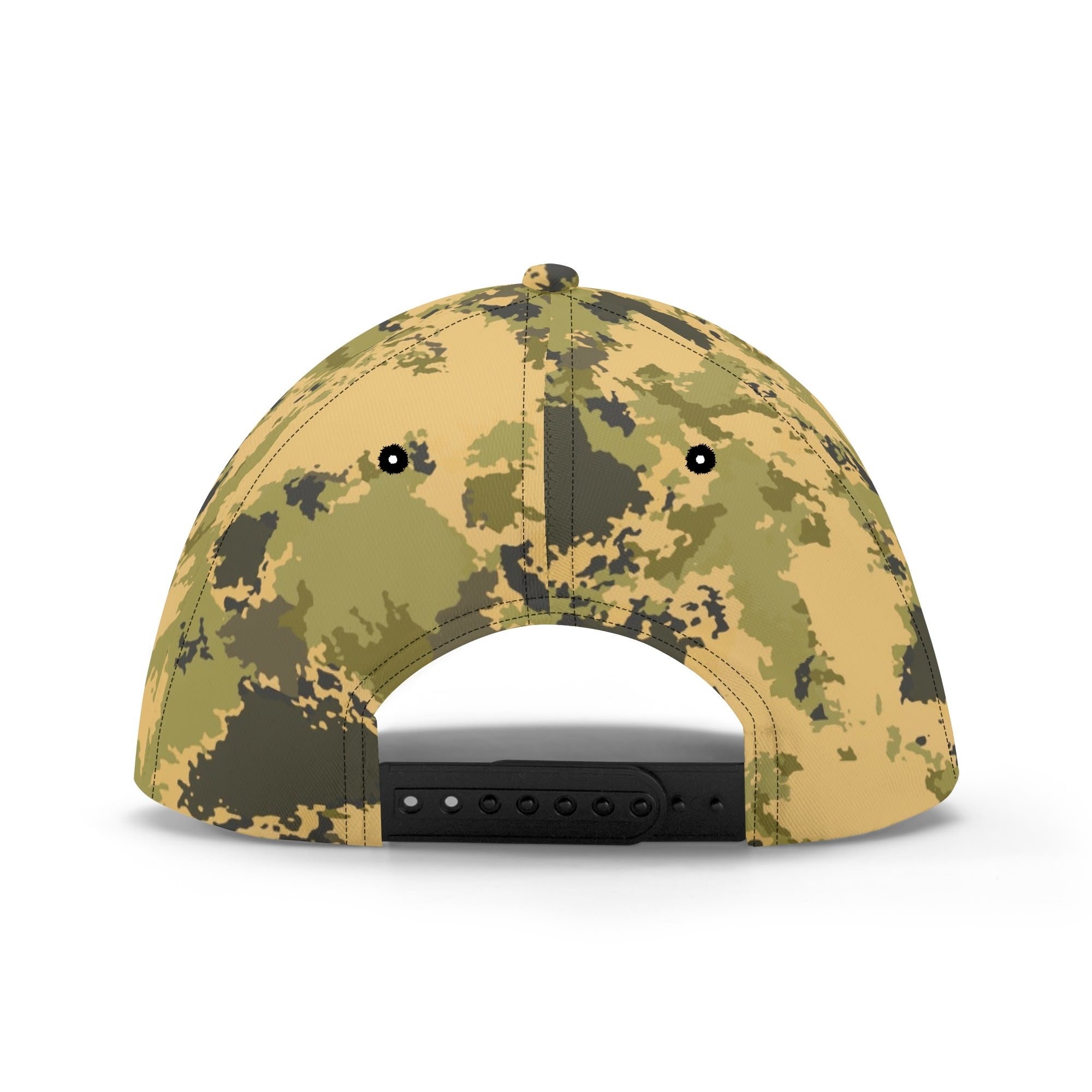 Desert Green Camo Cap | Watercolor Camouflage Camo Colors
