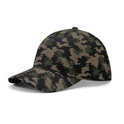 Military Green Baseball Cap | Dark Jungle & Black Camouflage Camo Colors
