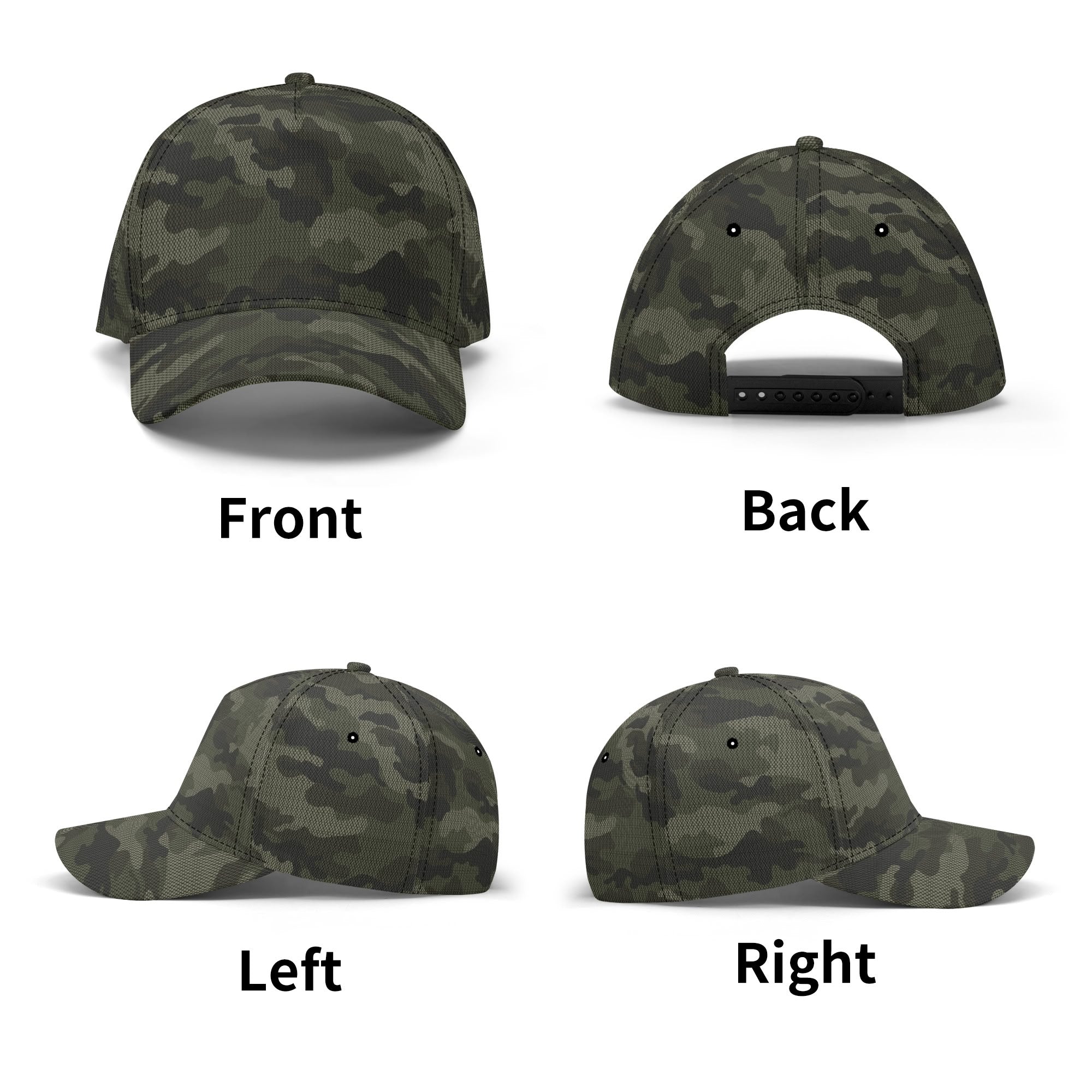 Brown Camo Cap | Digital Dotted Camouflage Camo Colors