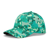 Cyan Green Camo Cap | Military Camouflage Camo Colors