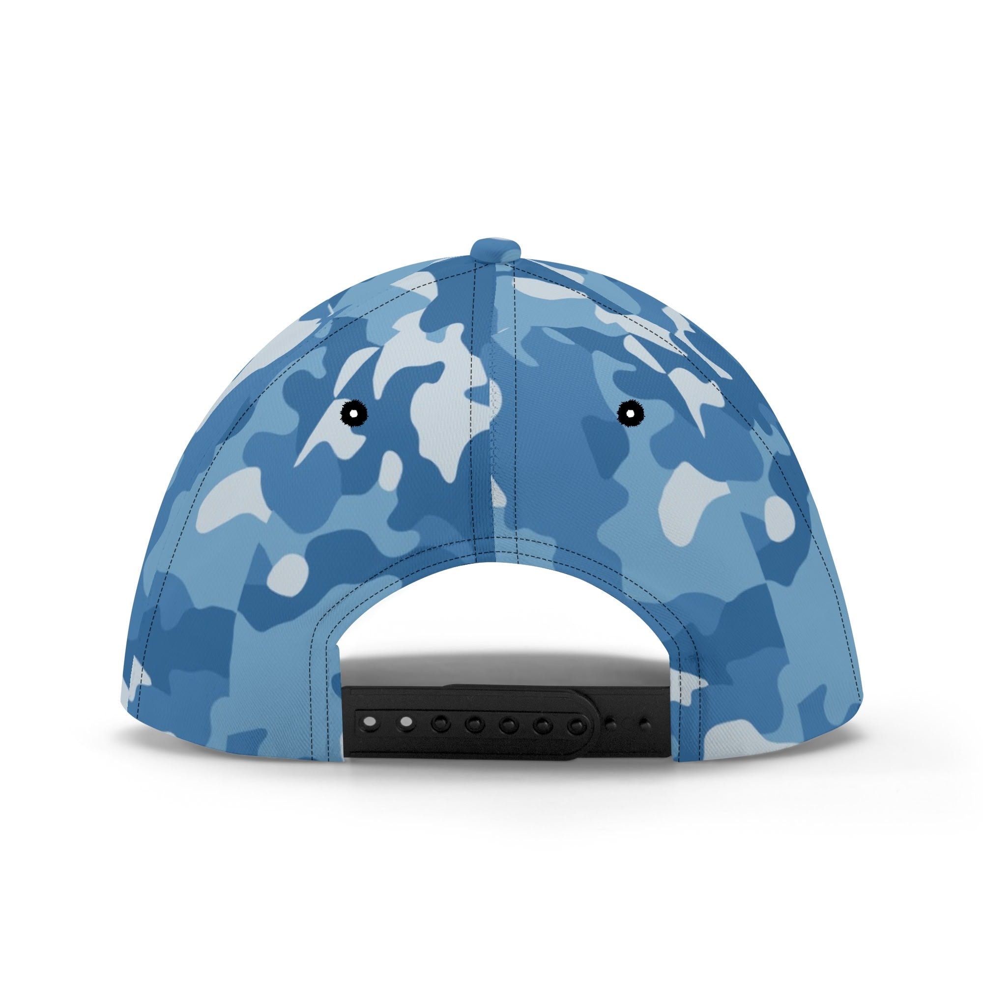 Blue Camo Baseball Cap | Modern Army-Inspired Pattern Camo Colors