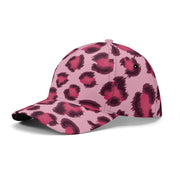 Leopard Hat | Pink, Cherry and Black Camo Colors