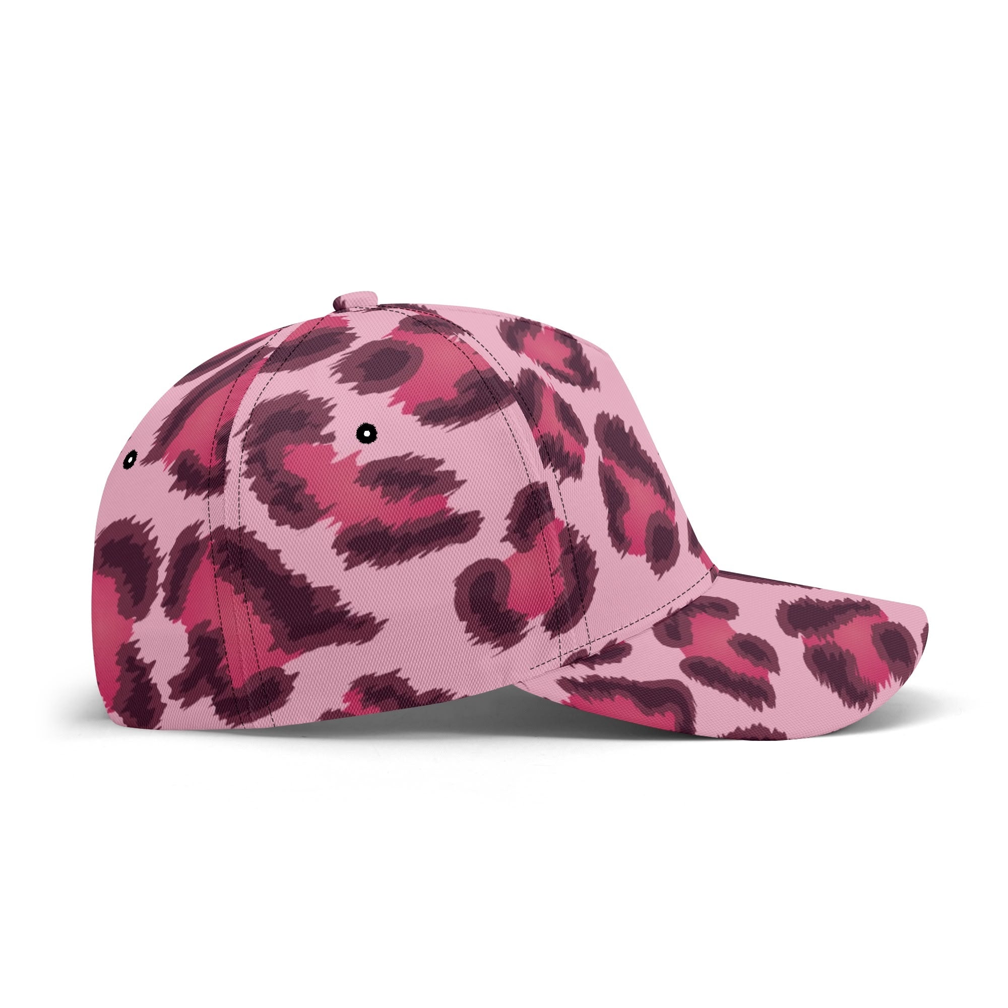 Leopard Hat | Pink, Cherry and Black Camo Colors