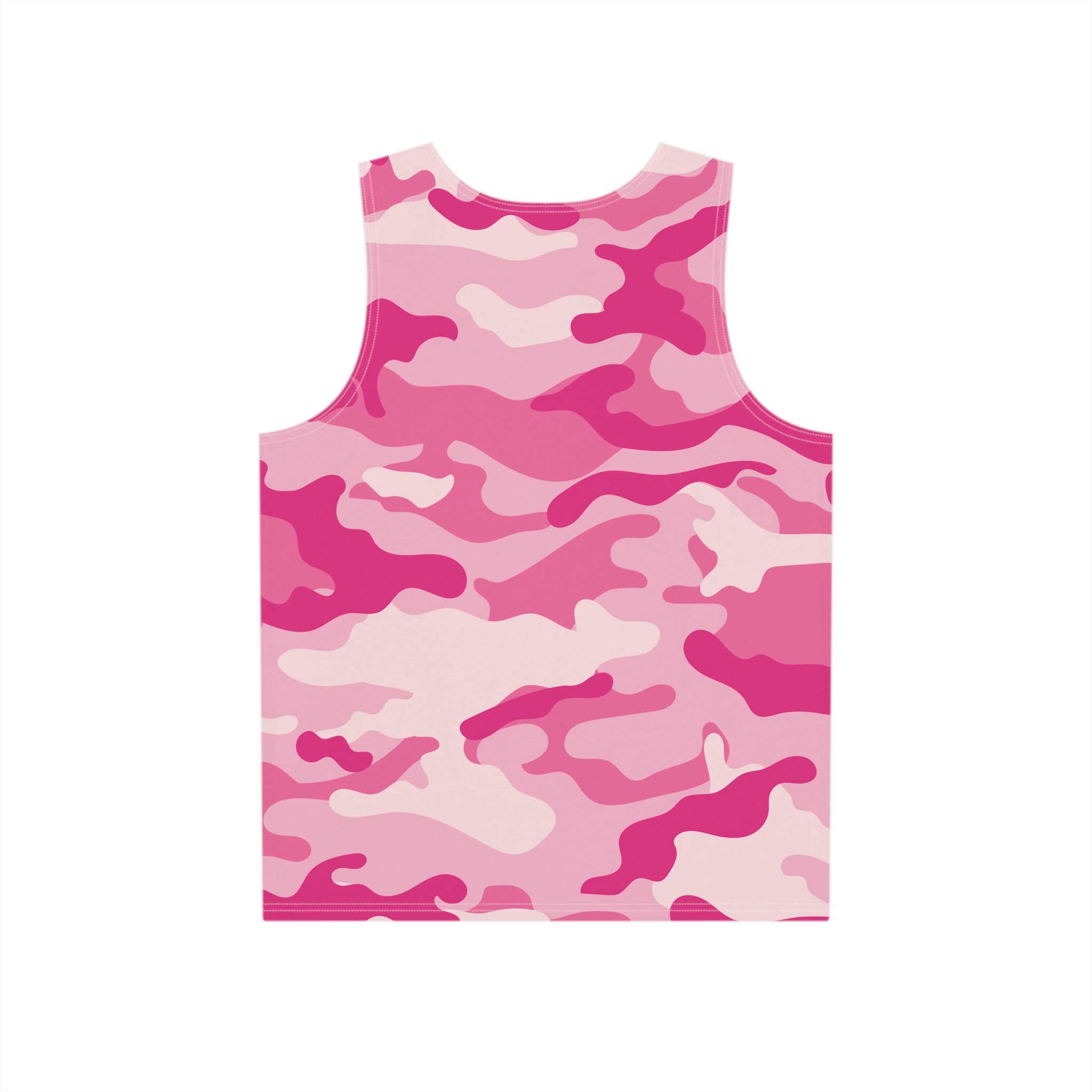 Men's Camo Tank Top | Lavender Pink | Loose Fit Camo Colors