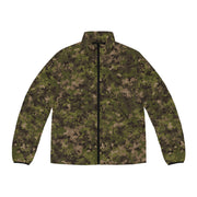 Camo Puffer Jacket For Men | Hunting Brown Camo Colors