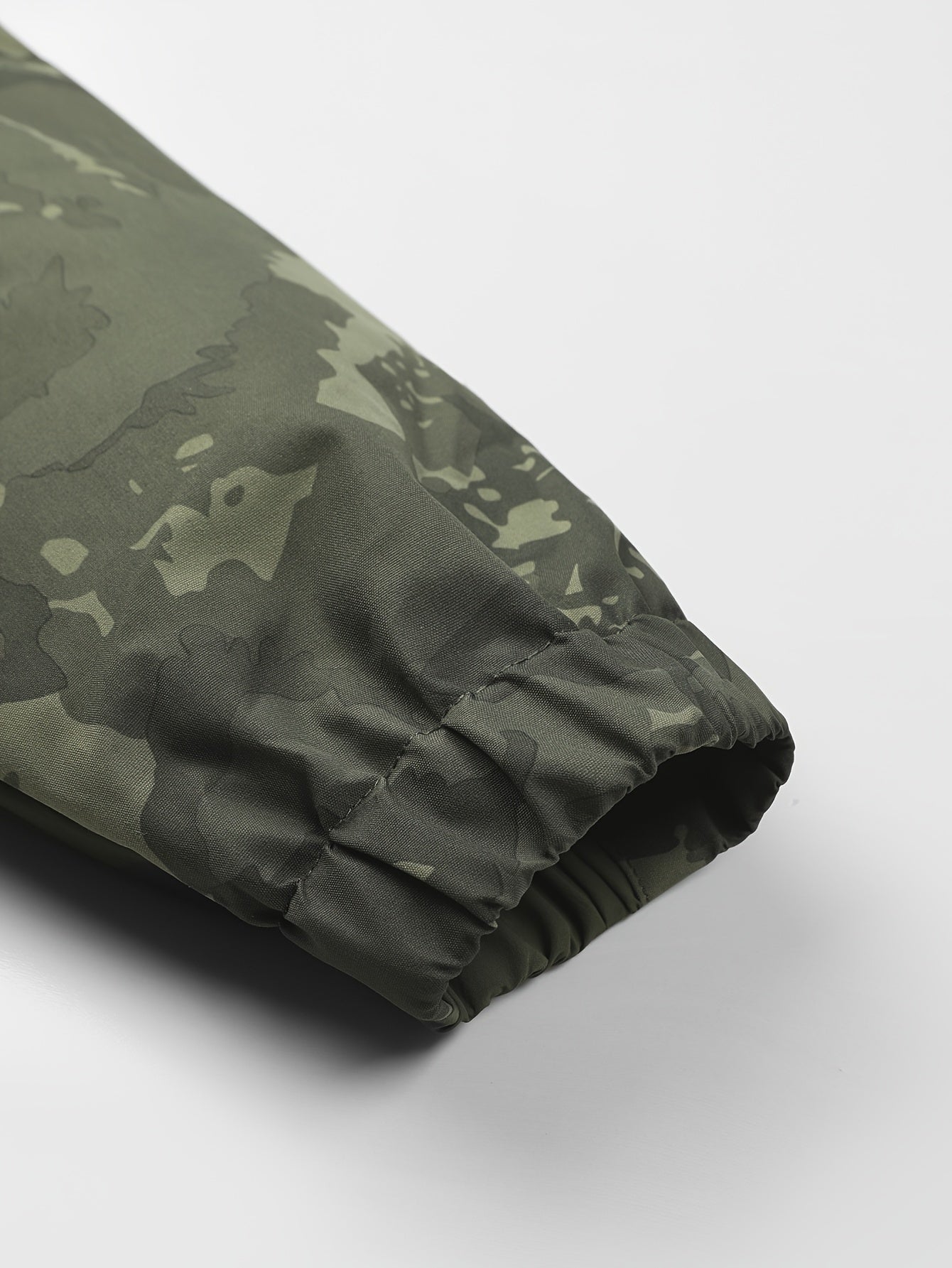 Men's Fashion Hooded Camo Preppy Jacket Camo Colors